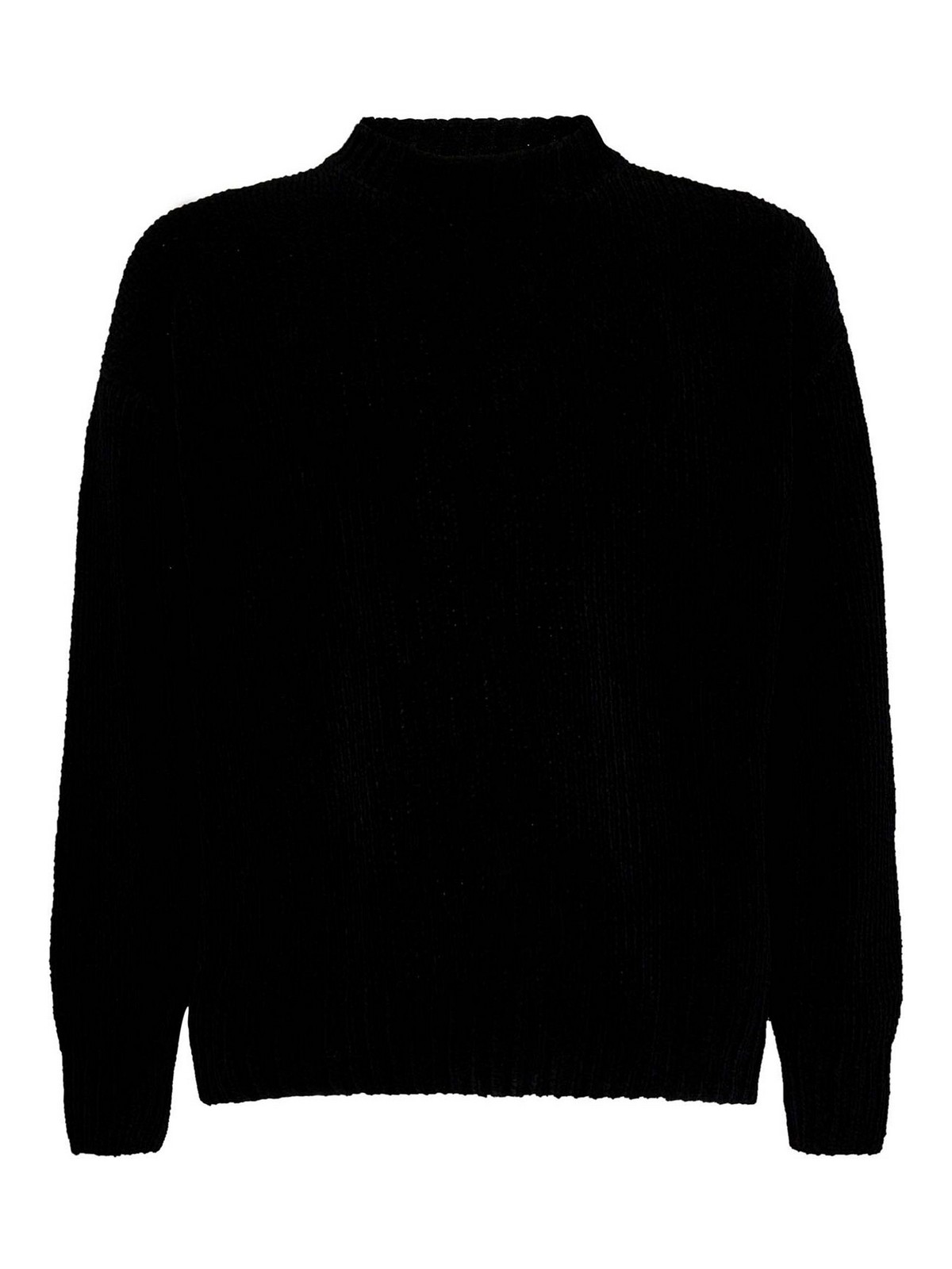Bonsai Knit Pullover In Black