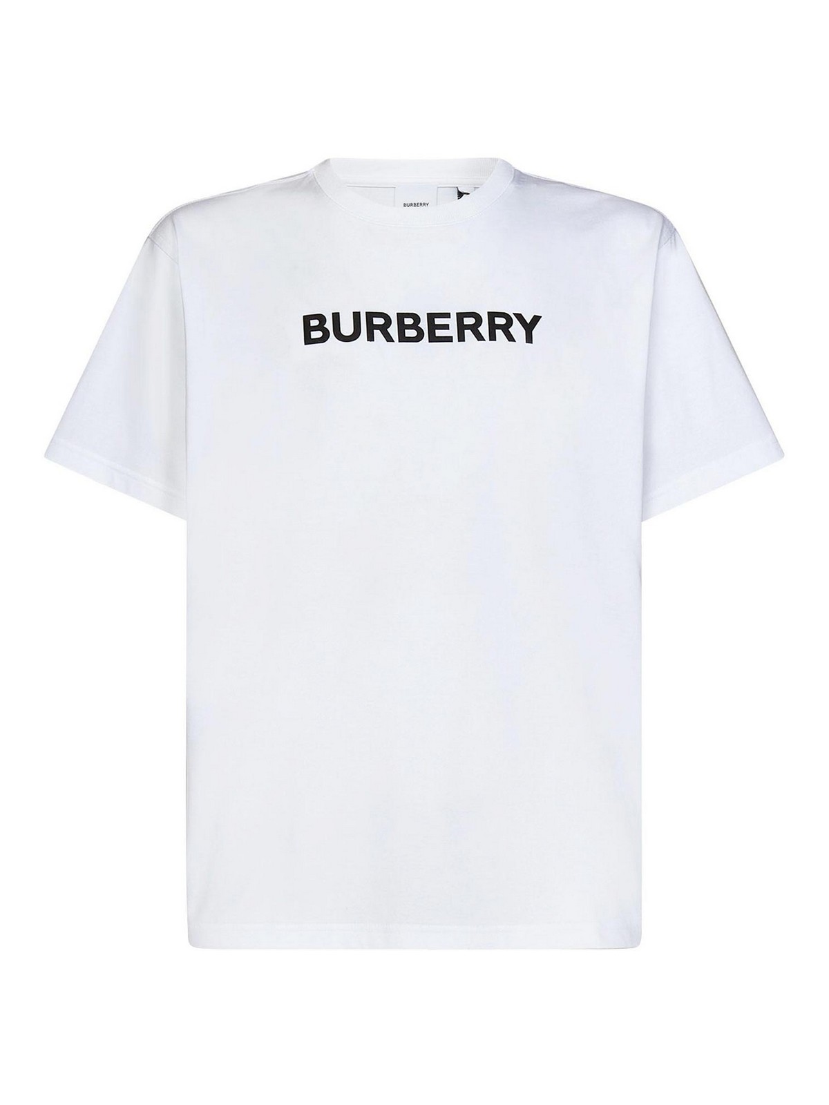 Burberry Oversize White Logo T-shirt White Men 8055309