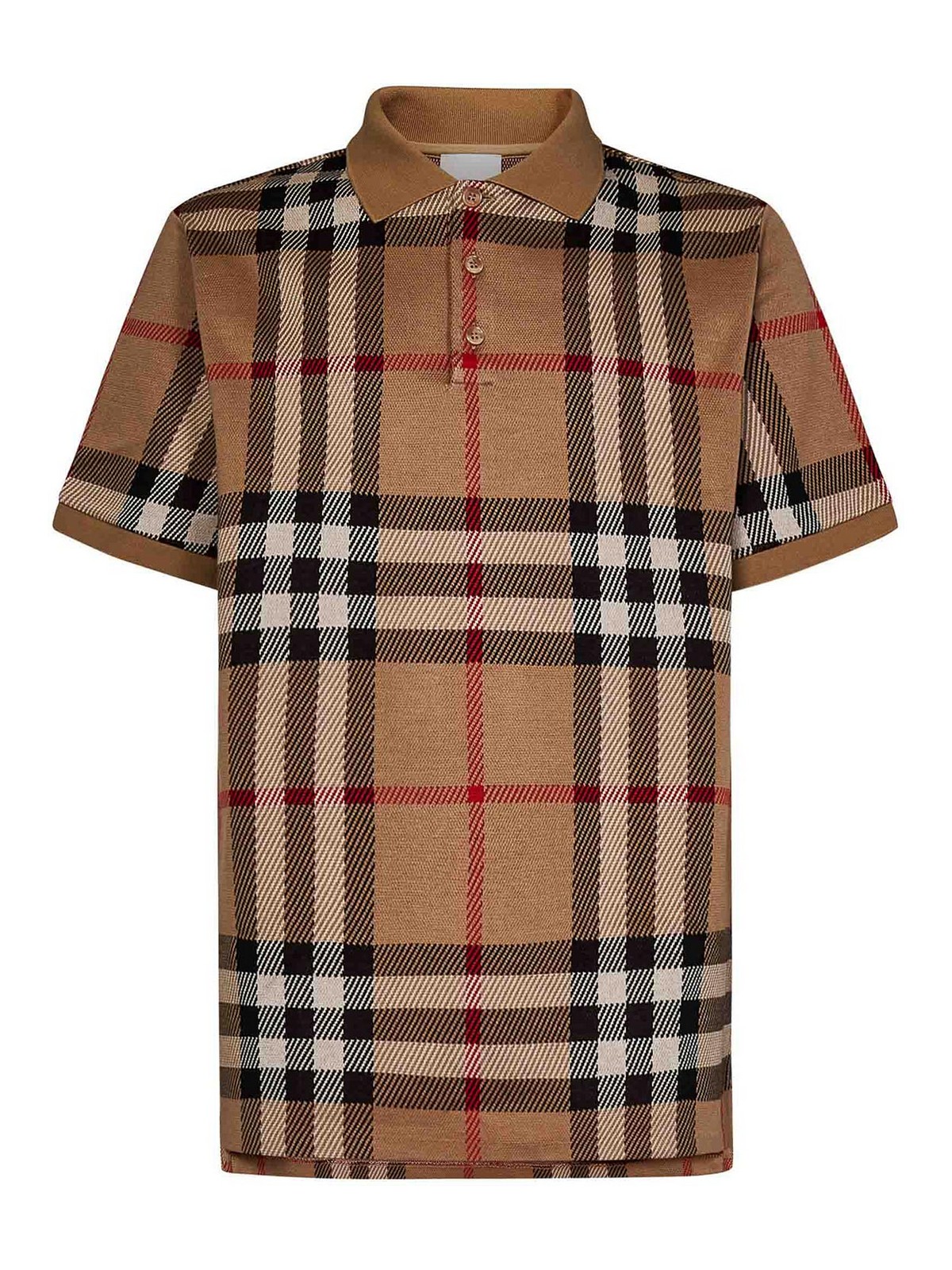 Burberry polo outlet check