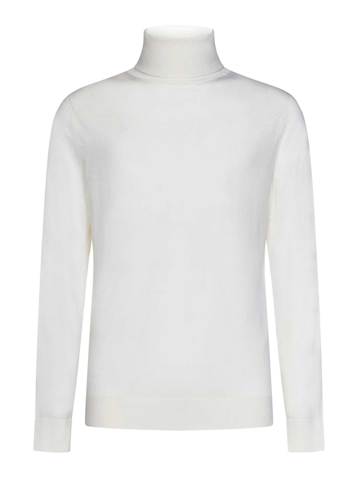 Calvin Klein Jeans White Cotton Turtleneck main image 0