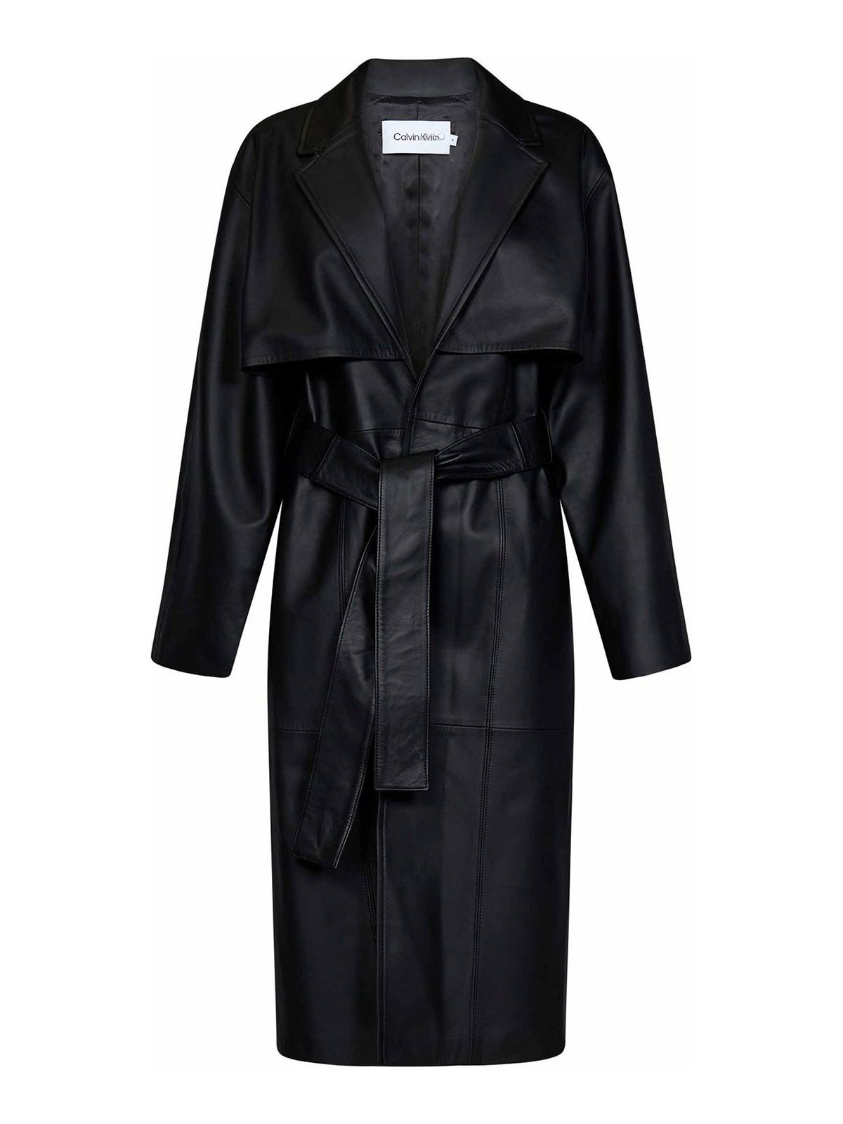 Calvin Klein Trench In Black