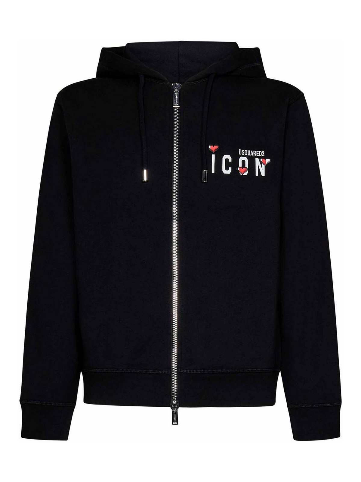 Zip-Closed Hooded Sweatshirt