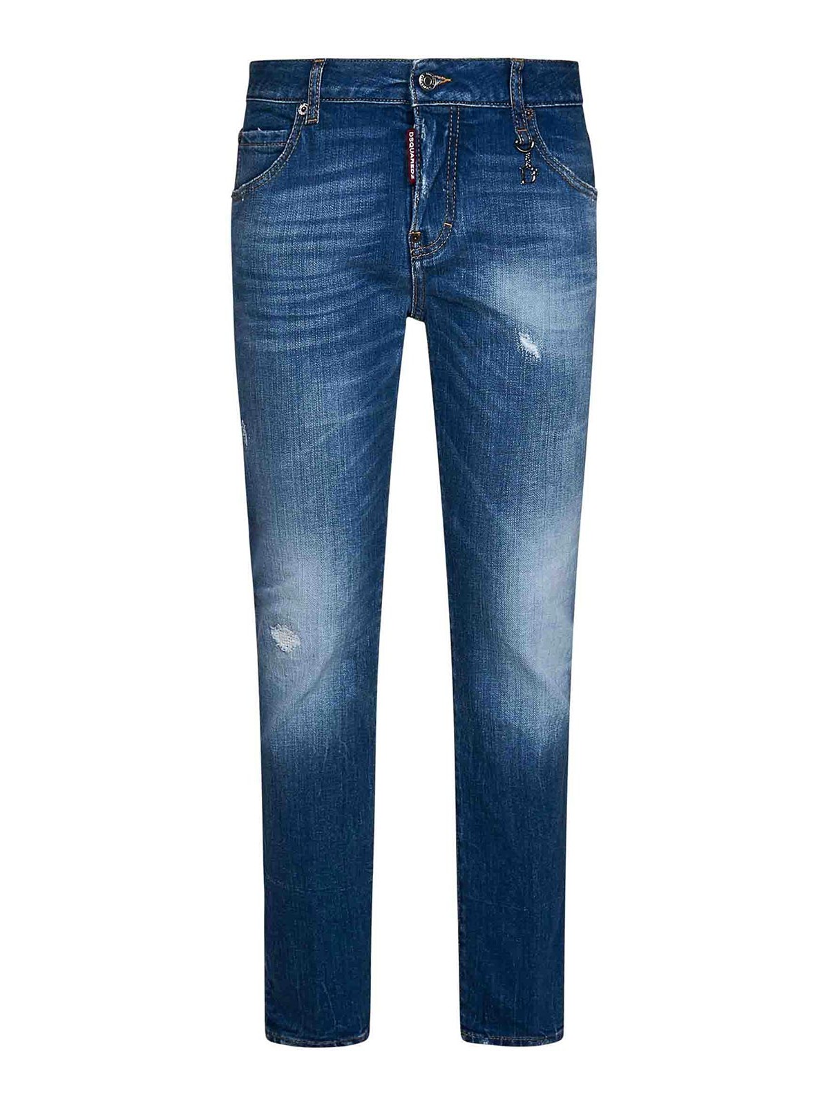 Dsquared2 Faded Blue Charm Jeans In Azul