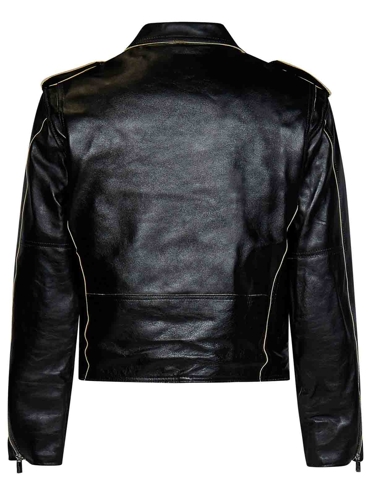 Casual jackets Enfants Riches Déprimés - Black Leather Biker Jacket ...