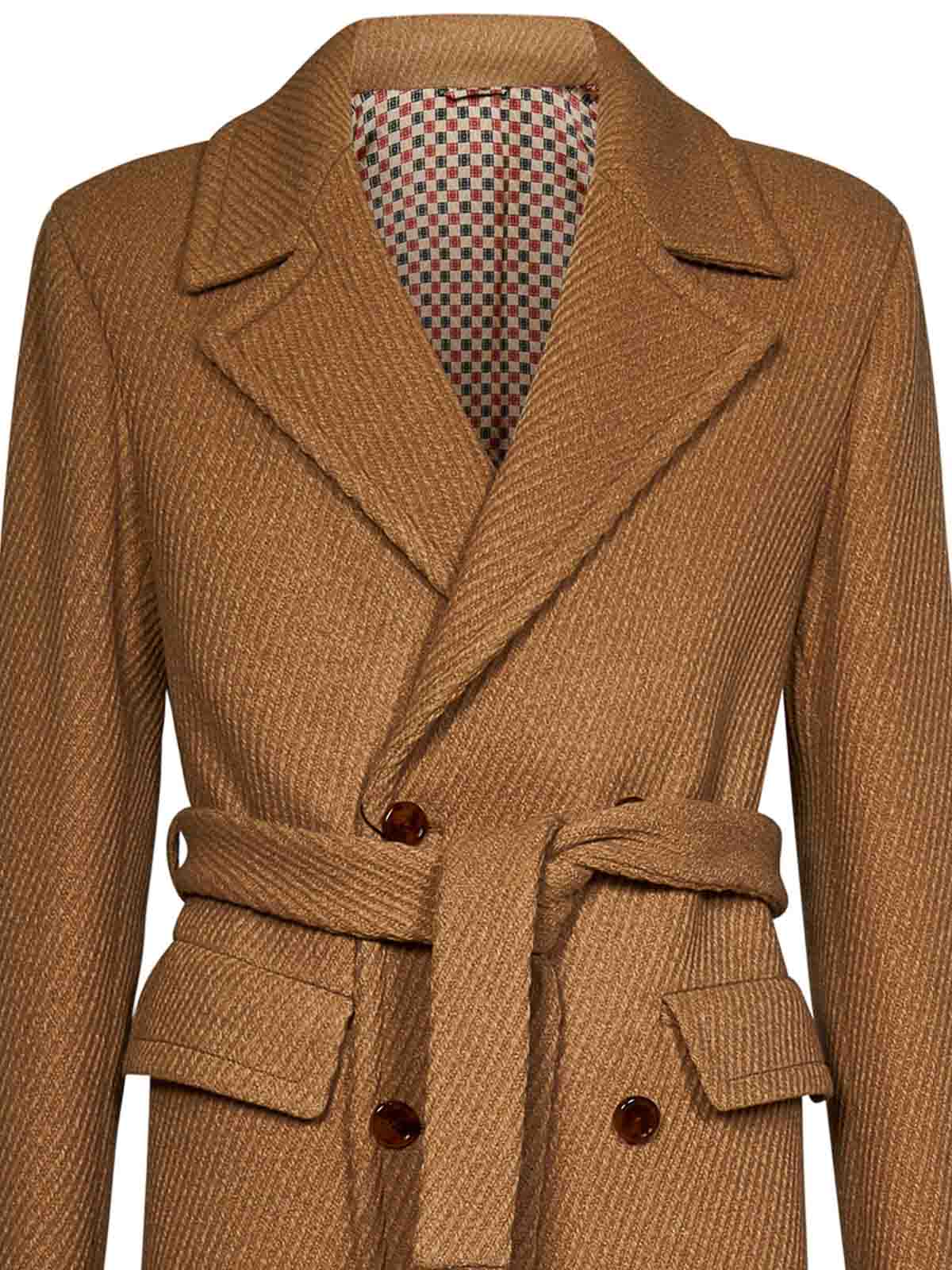 Etro ショートコート - ベージュ - メンズ|1C50047800
