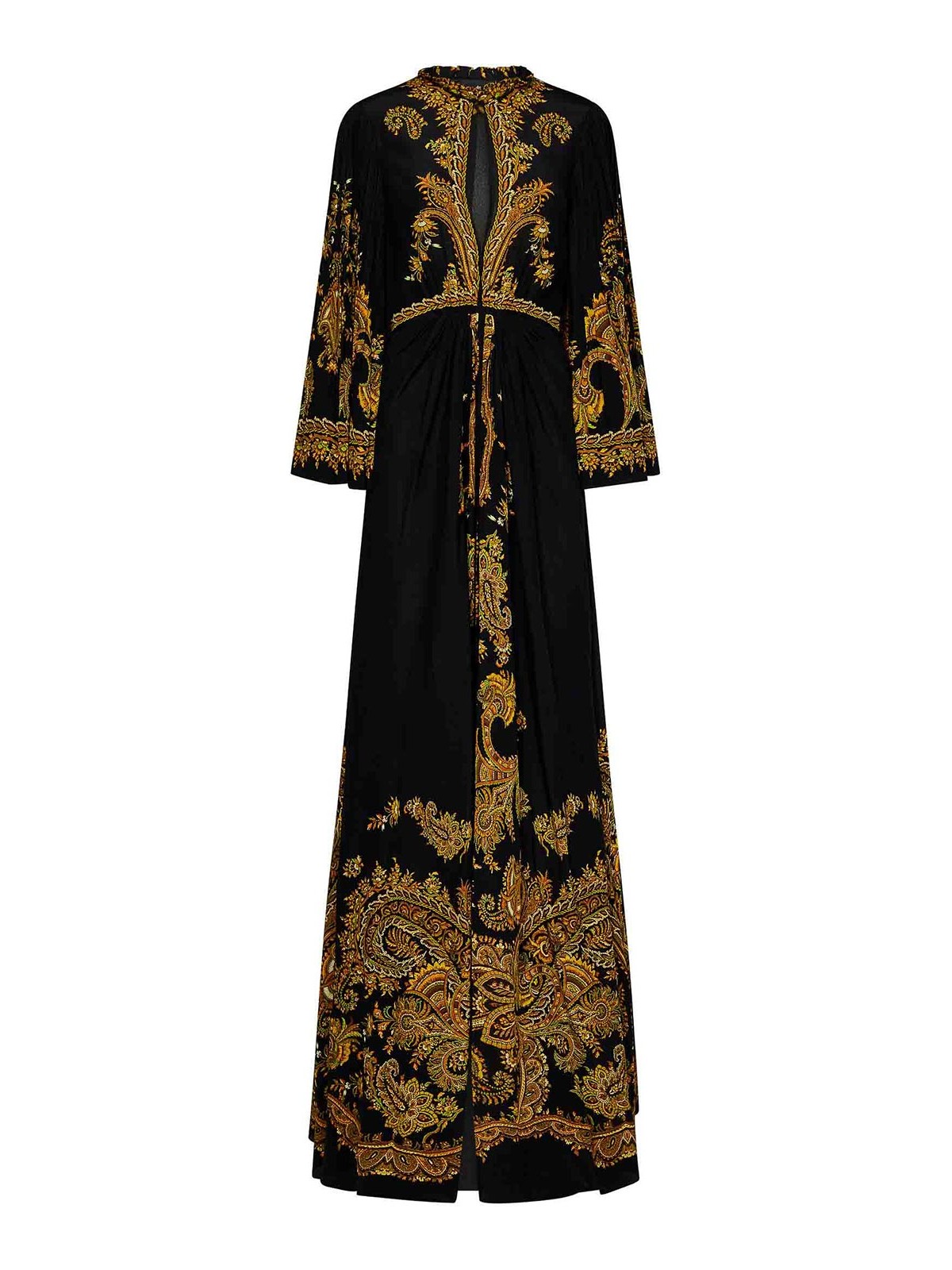 Etro Paisley long dress - Black - Women|1165550051 | thebs.com