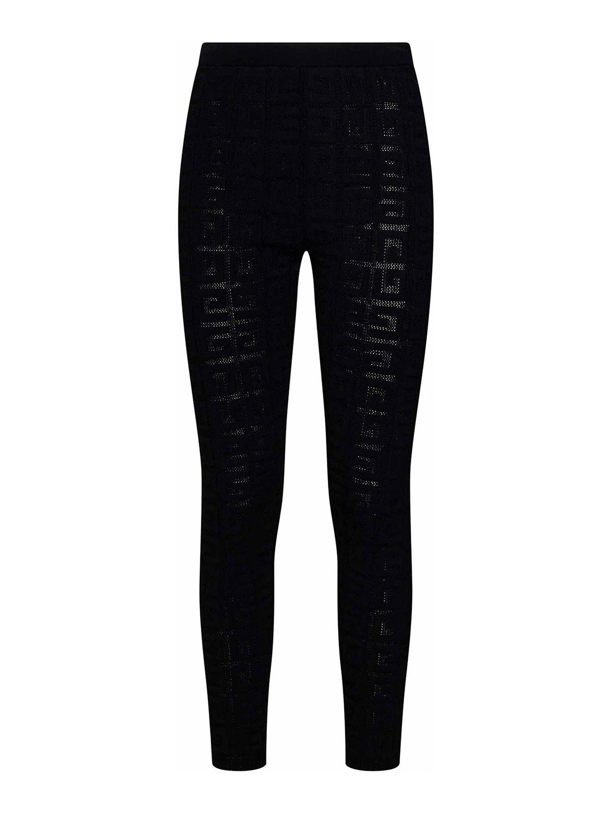 GIVENCHY STRETCH JACQUARD LEGGINGS WITH 4G PATTERN