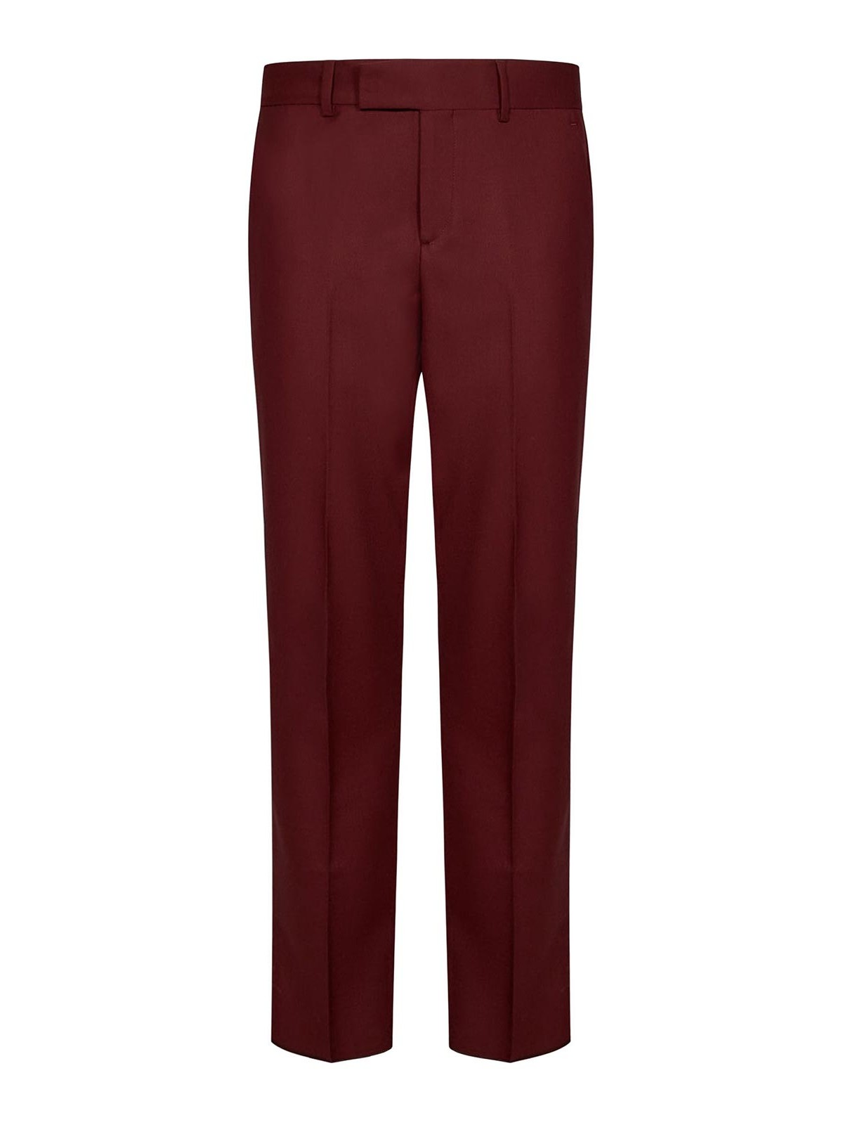 straight-leg-jeans-lardini-burgundy-stretch-wool-chinos