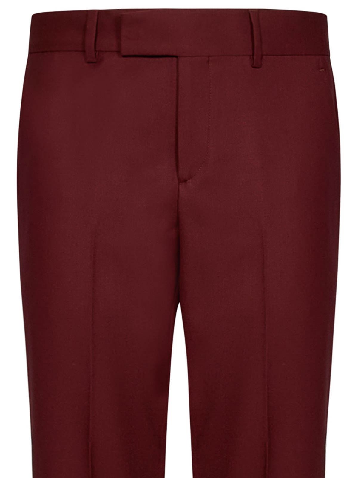 straight-leg-jeans-lardini-burgundy-stretch-wool-chinos