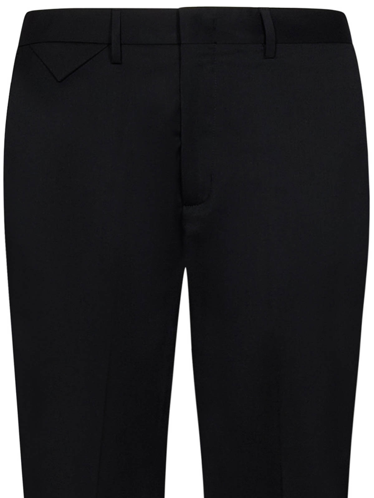 Shop Low Brand Black Slim-fit Trousers
