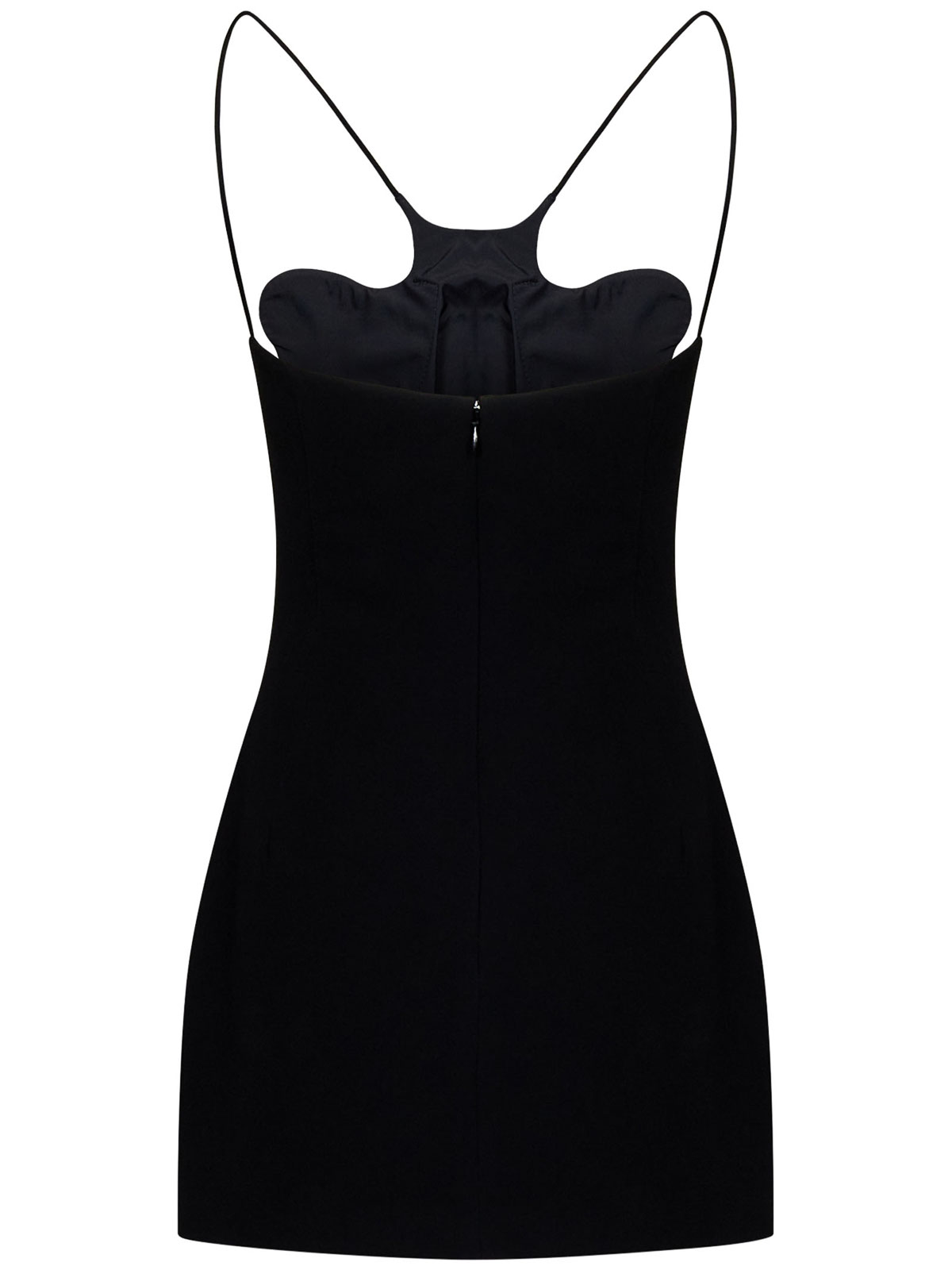 Shop Monot Vestido Corto - Negro In Black