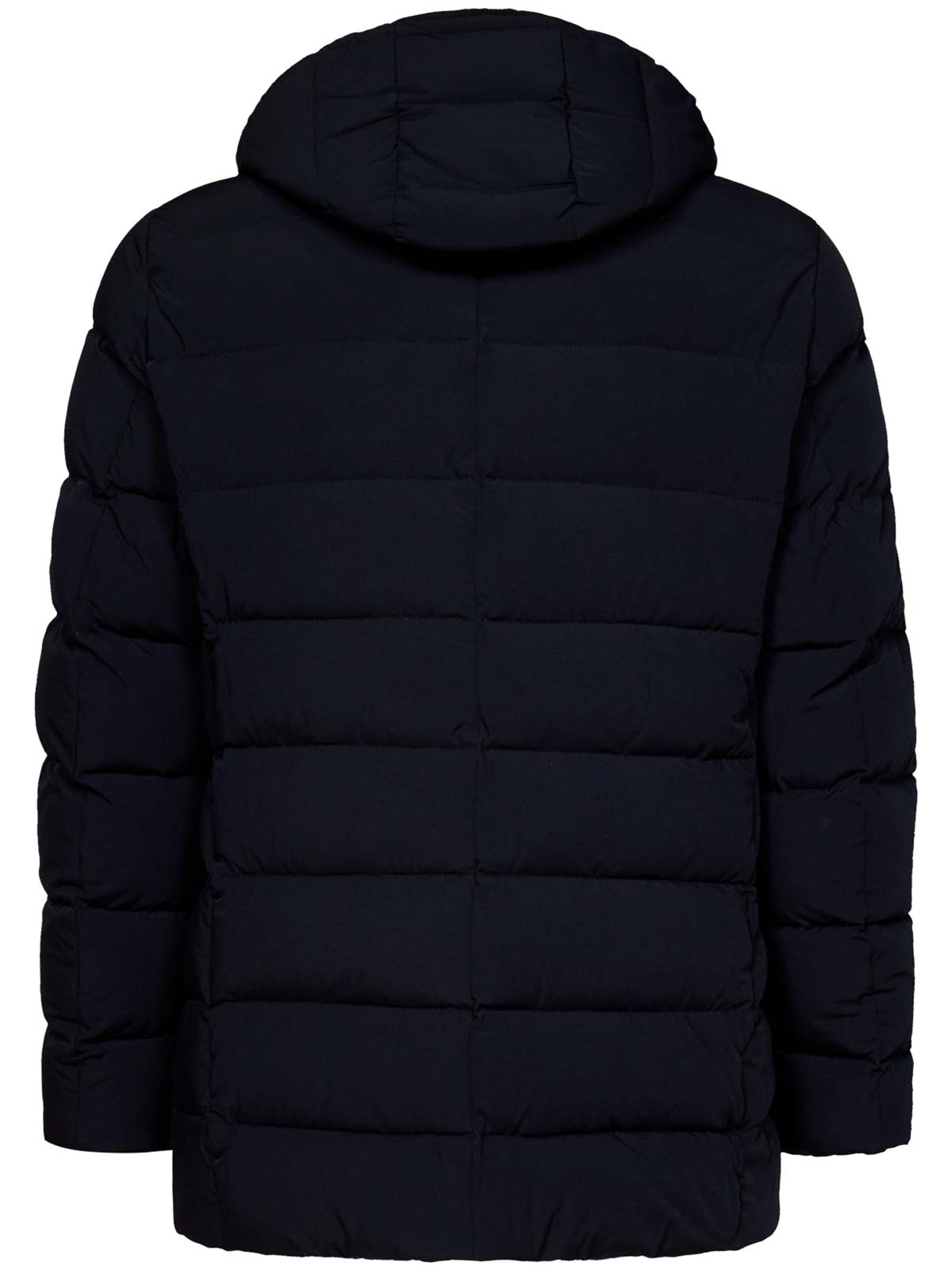 【MOORER】Dark Blue Down Jacket MOORER DOWN JACKET BRETT Uomo Blu | Mascheroni Store