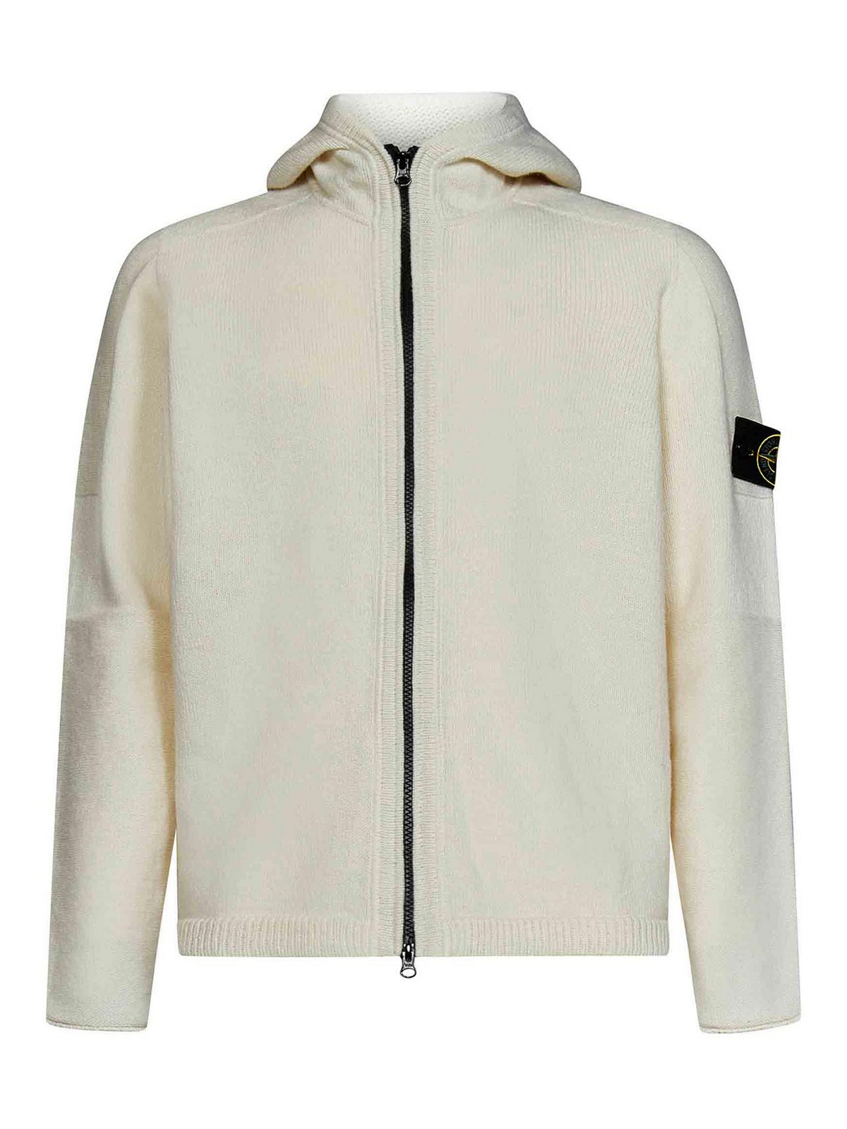 Stone island hot sale lambswool cardigan