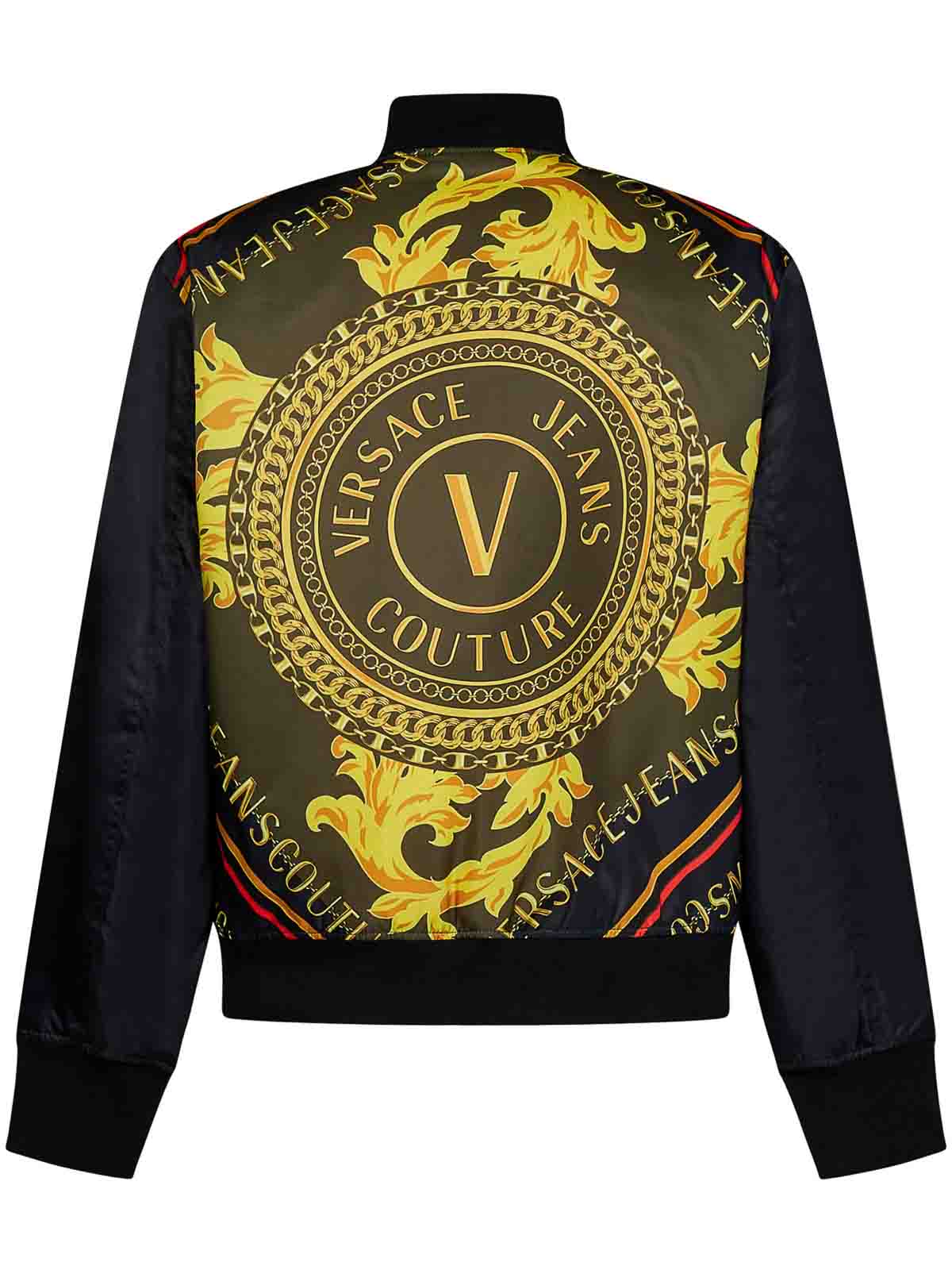 Shop Versace Jeans Couture Chaqueta Casual - Negro In Black