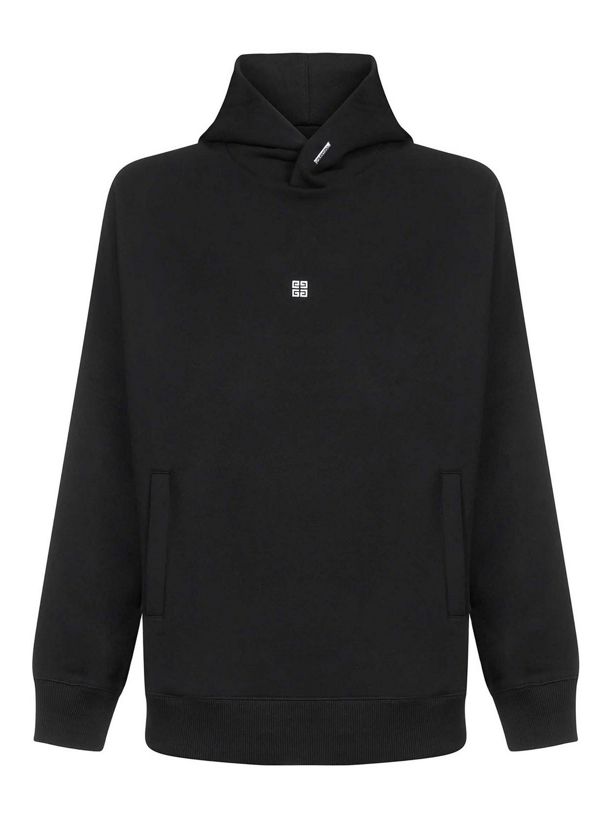 Givenchy Black Hoodie With White 4g Logo