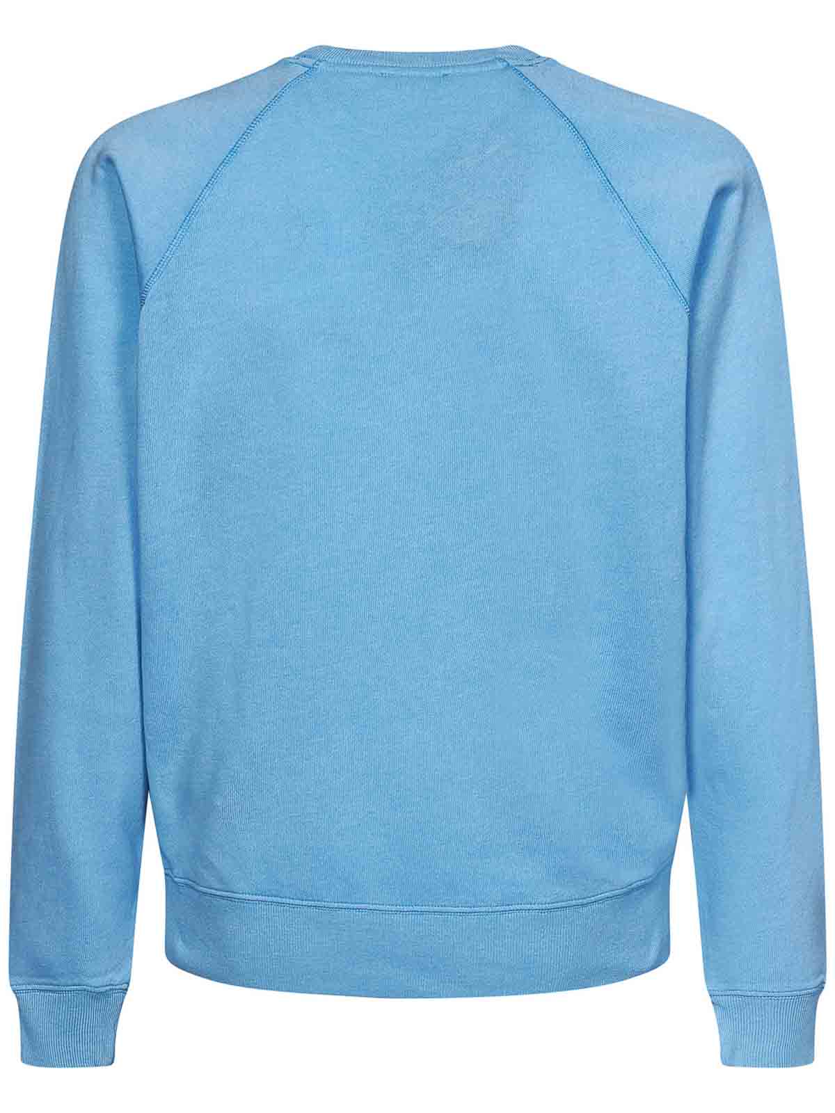 Tom Ford Aqua Vintage Crewneck Sweatshirt JCL002JMC014F23HB208