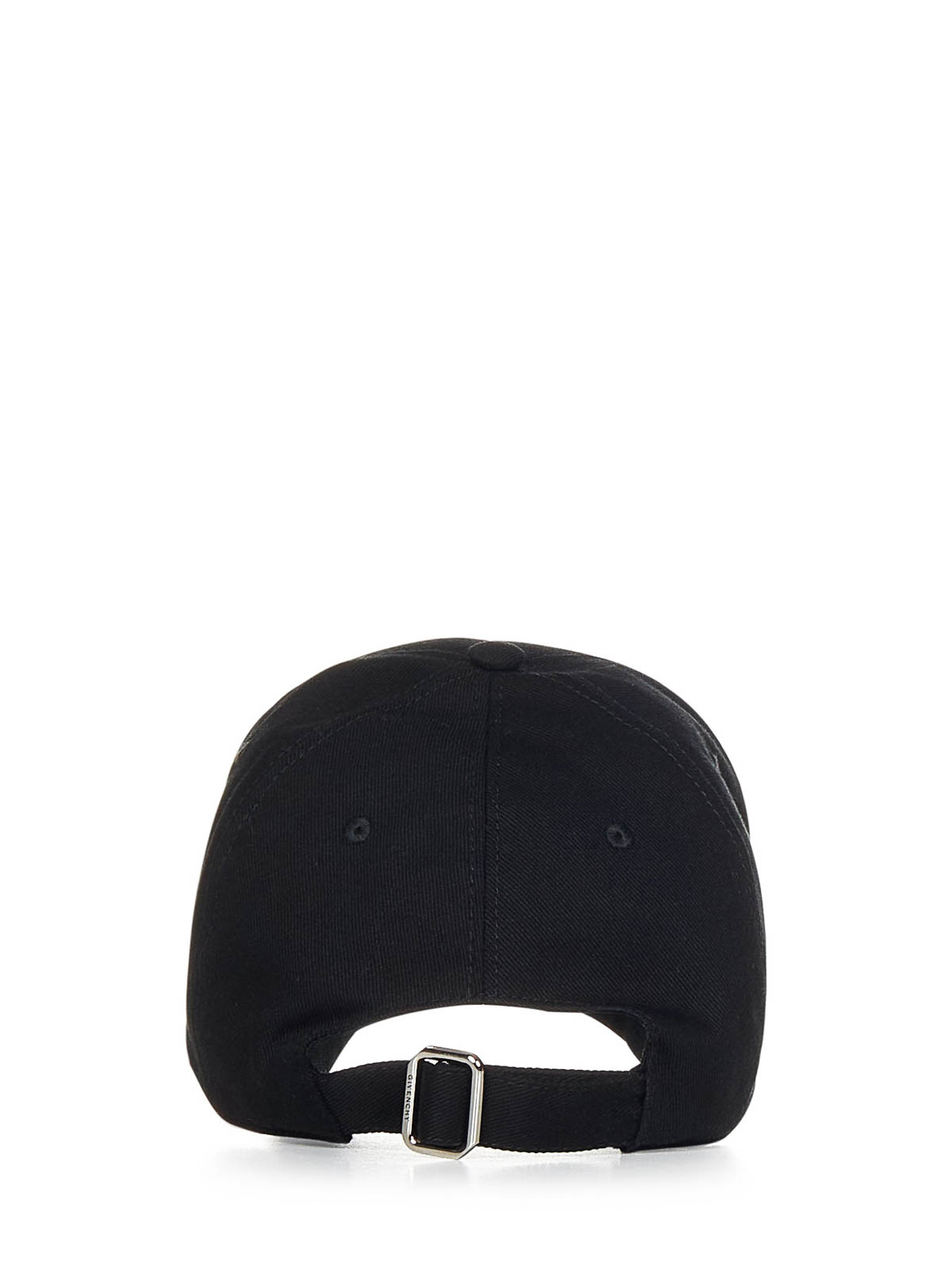 Shop Givenchy Black Cotton Twill Baseball Cap