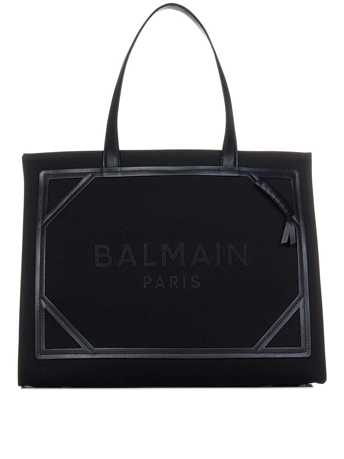 Cross body bags Balmain - Canvas Shopper Bag - BN0FF810TCOY0PA