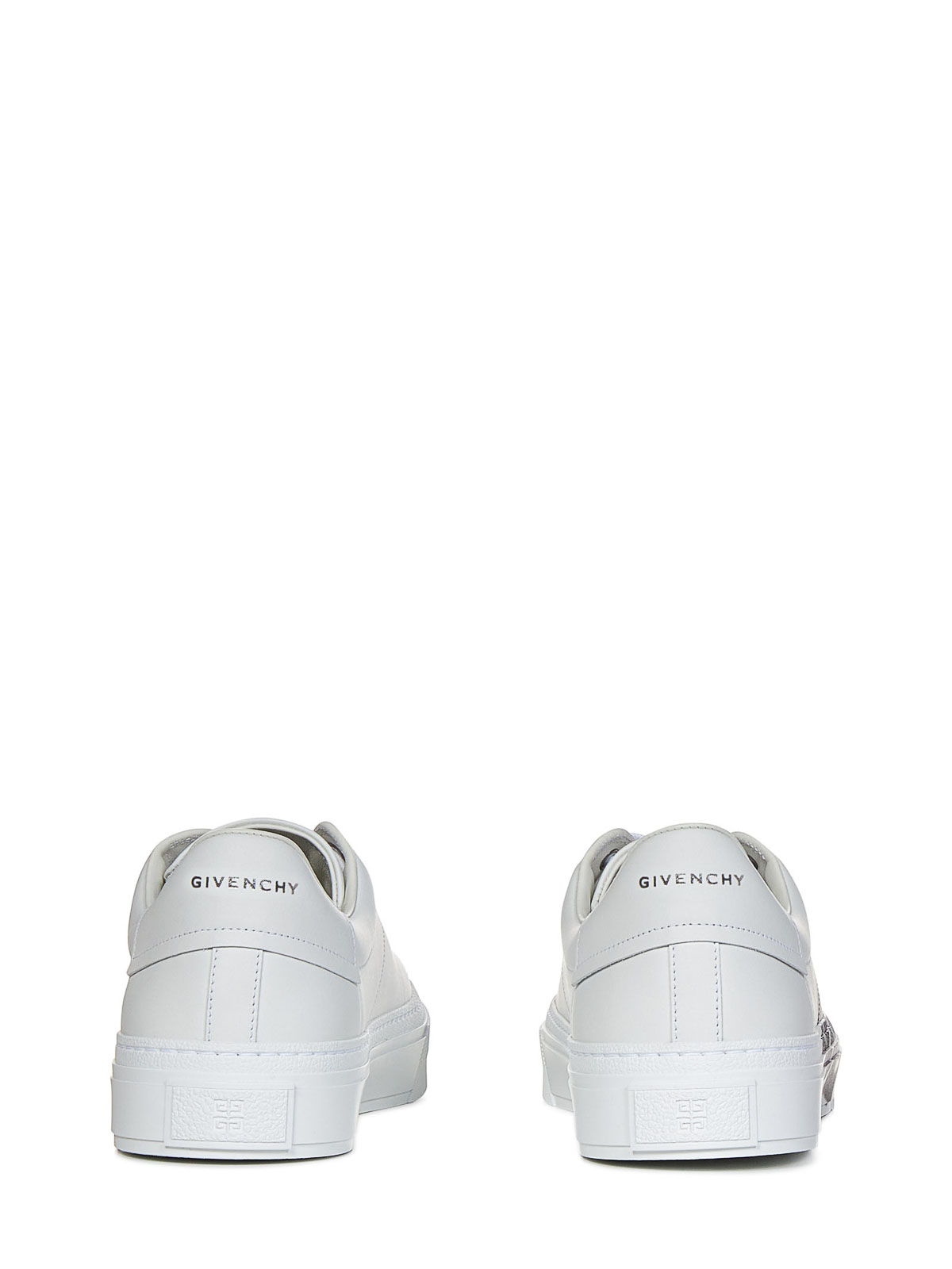 Shop Givenchy Graffiti Sneakers In White