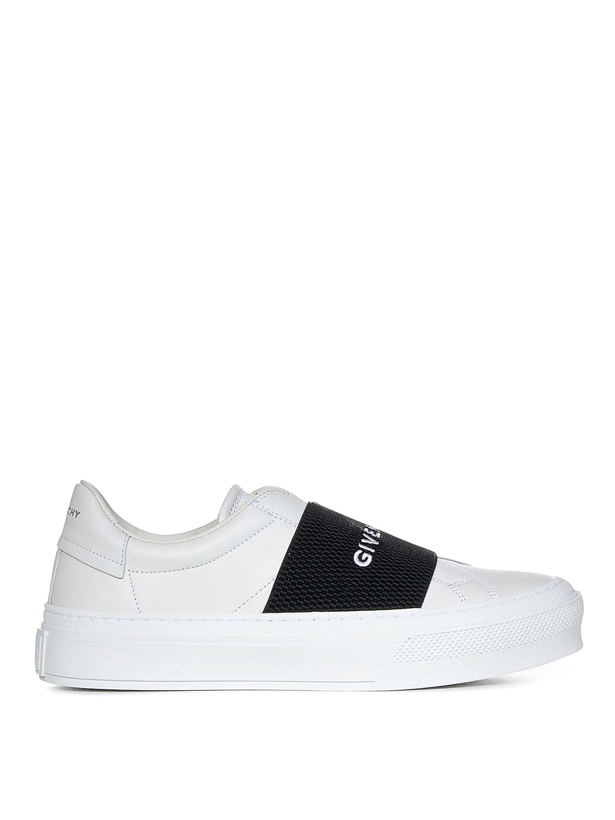 Givenchy White Leather Sneakers With Elastic Band