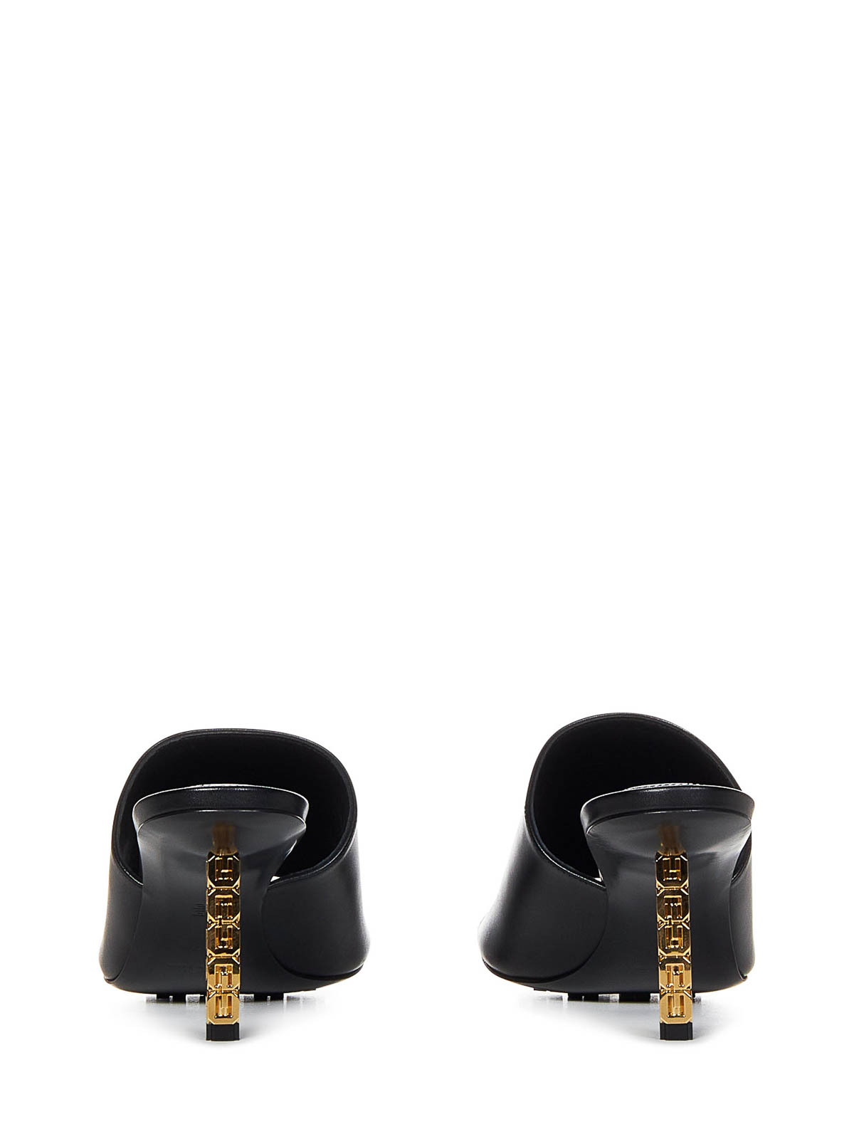 Shop Givenchy Iconic Heel Mules In Negro