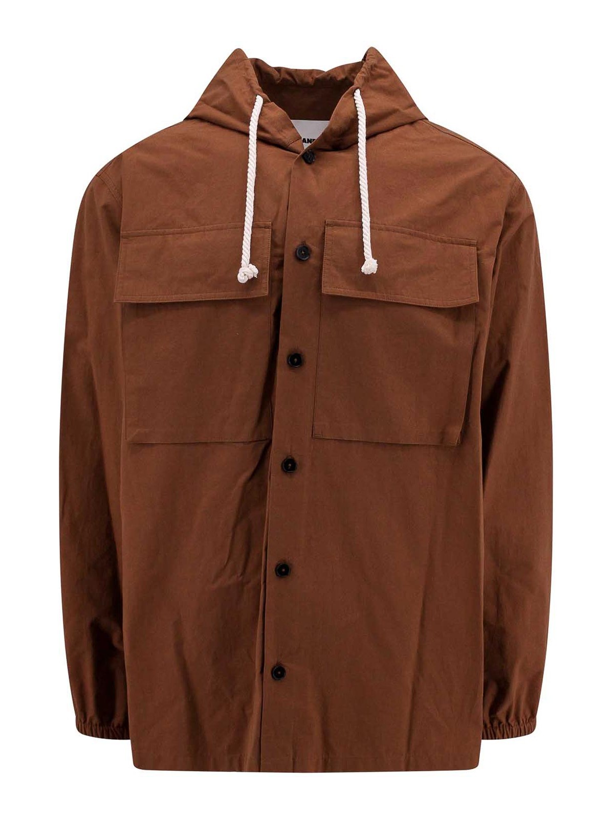 Shop Jil Sander Shirt In Brown
