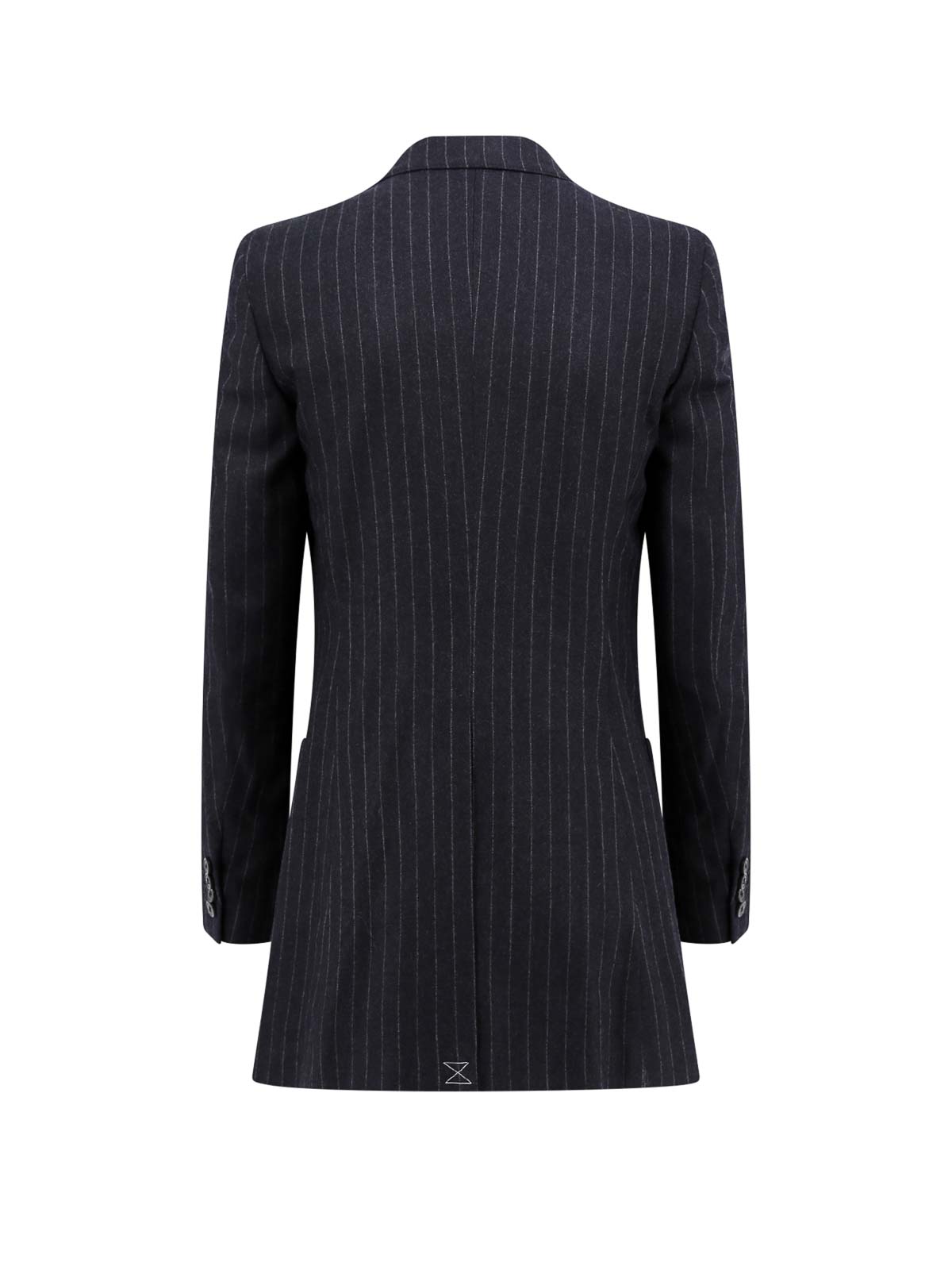 DRIES VAN NOTEN ダークグレー ストライプ ブレザー DRIES VAN NOTEN ダークグレー ストライプ ブレザー ドリス