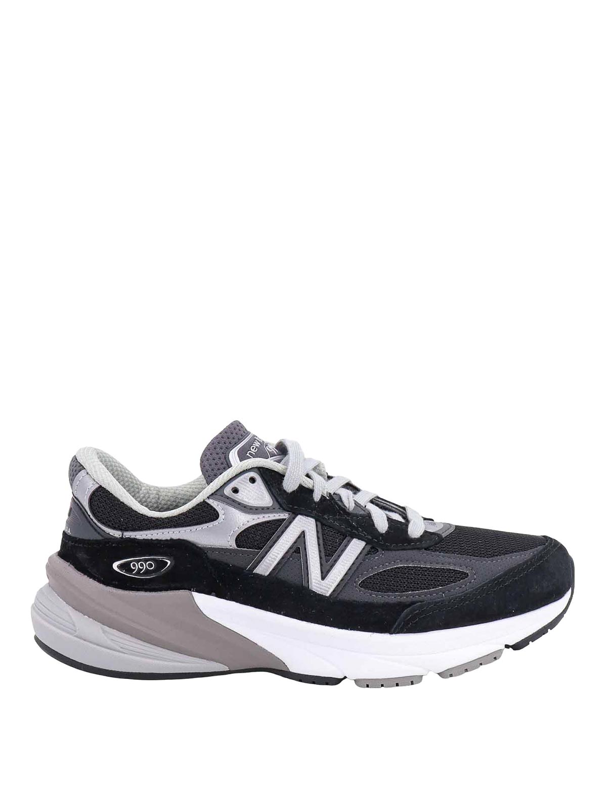New Balance 990 Nylon Sneakers In Black