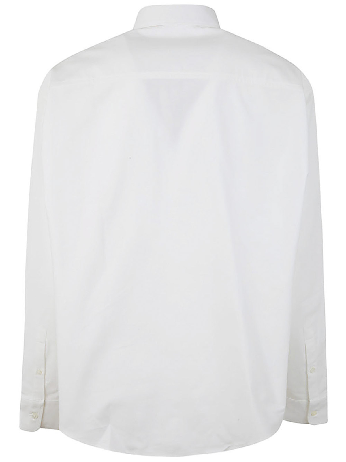 Shop Ami Alexandre Mattiussi Boxy Fit Shirt In White