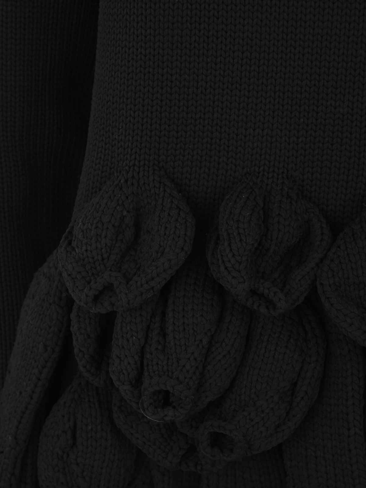 Shop Comme Des Garçons Suéter Cuello Redondo - Negro In Black