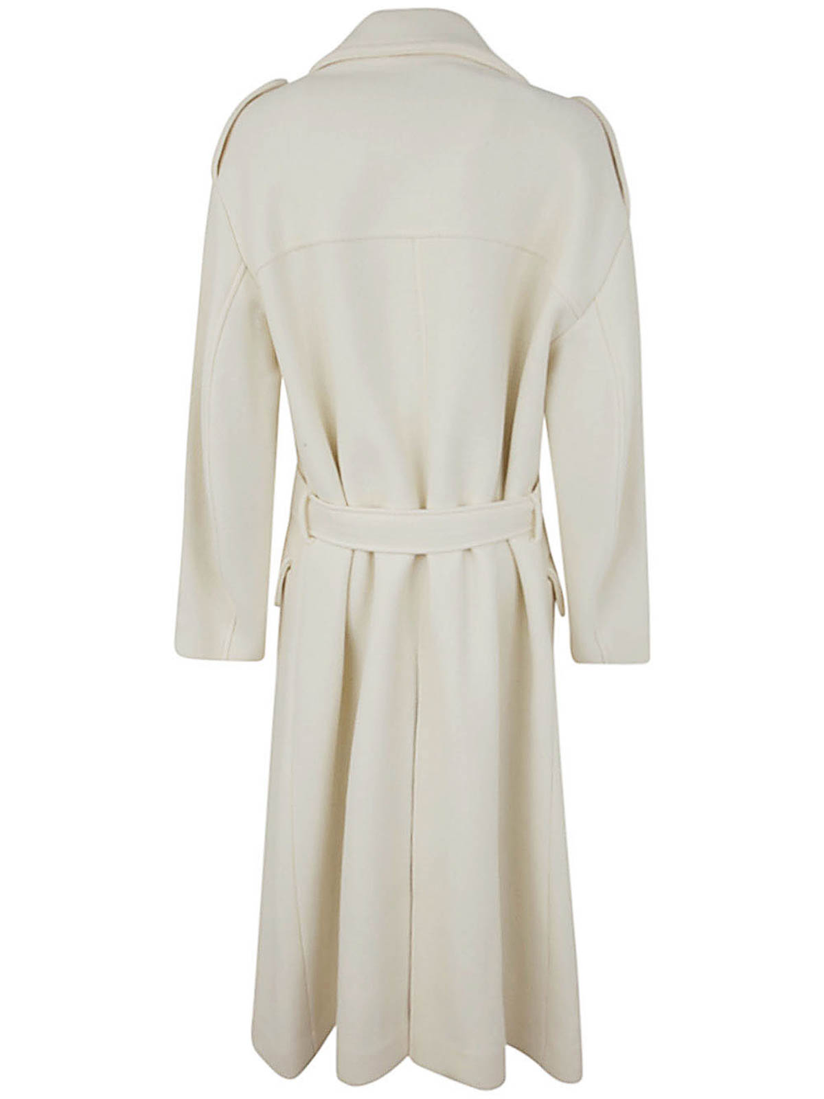Shop Etro Oversize Trench Coat In White