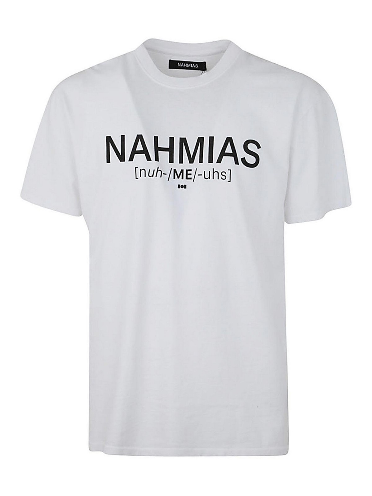 Shop Nahmias Pronunciation T-shirt In White