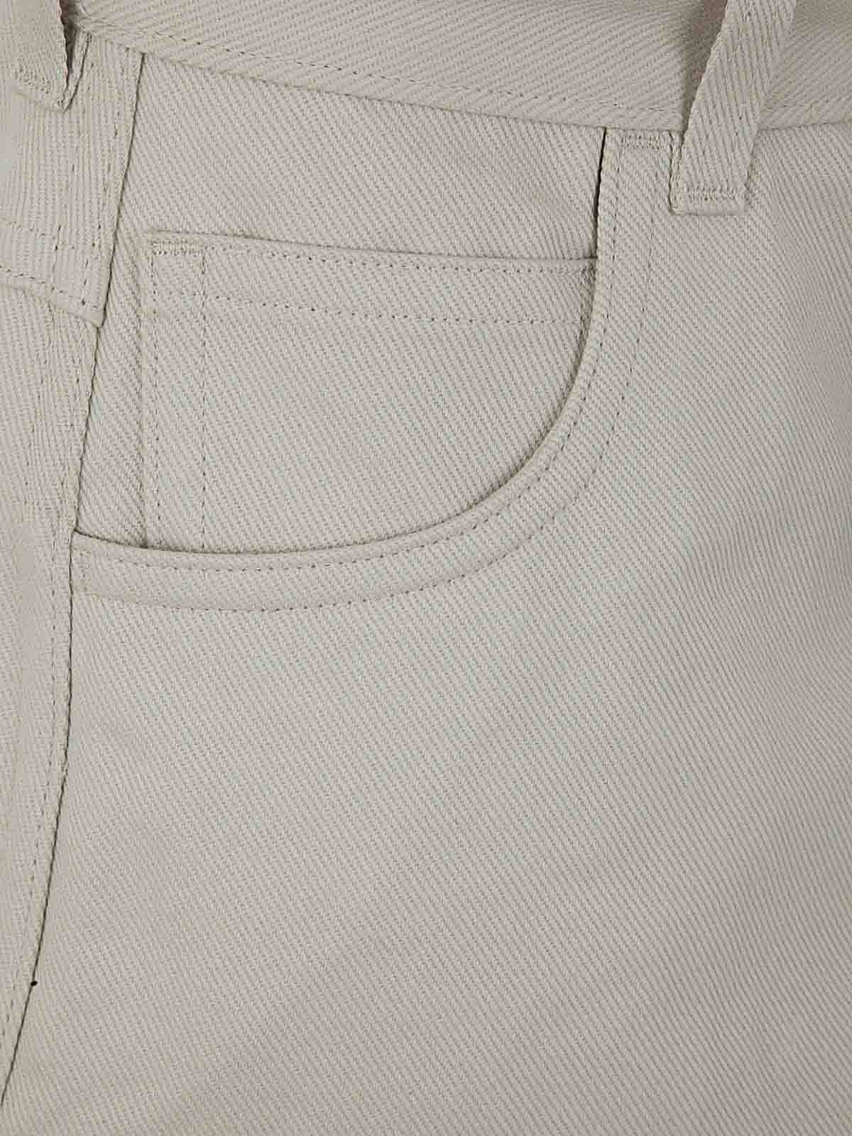 Shop Sofie D'hoore 5-pockets Jeans In White