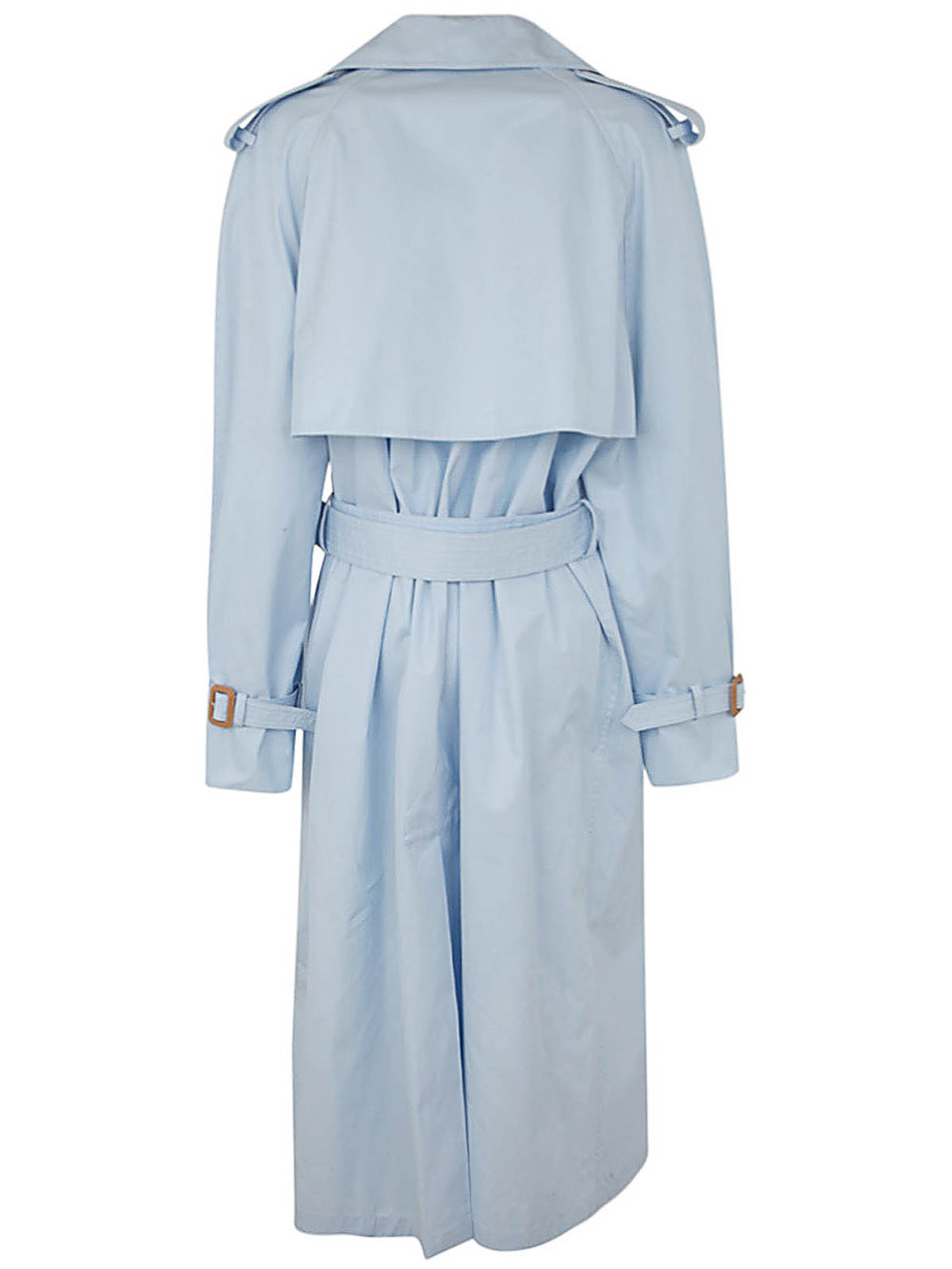 Shop Wardrobe.nyc Trench Coat In Blue