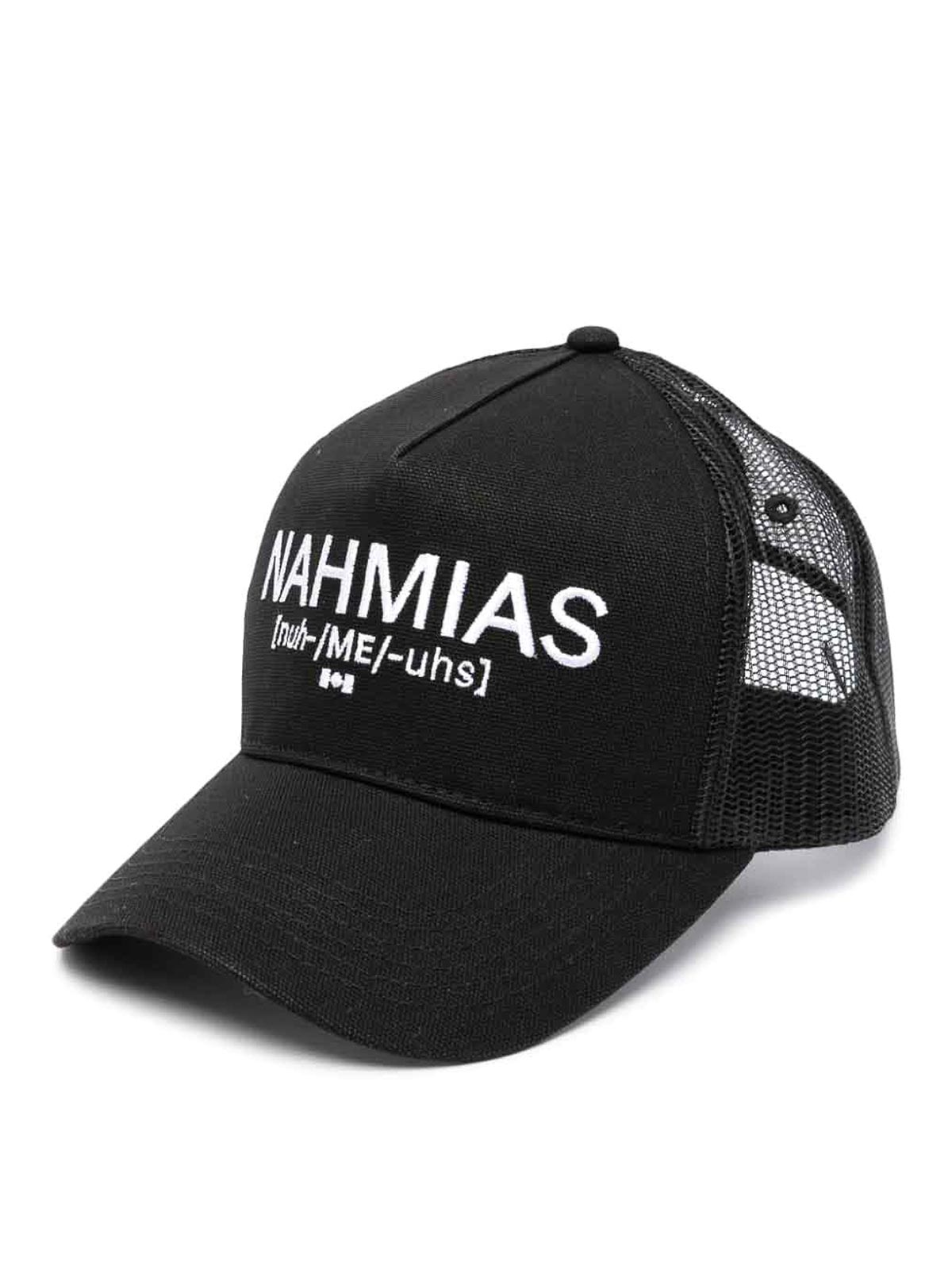 Nahmias Pronunciation trucker hat - Black - Men|AW23TR2G49001