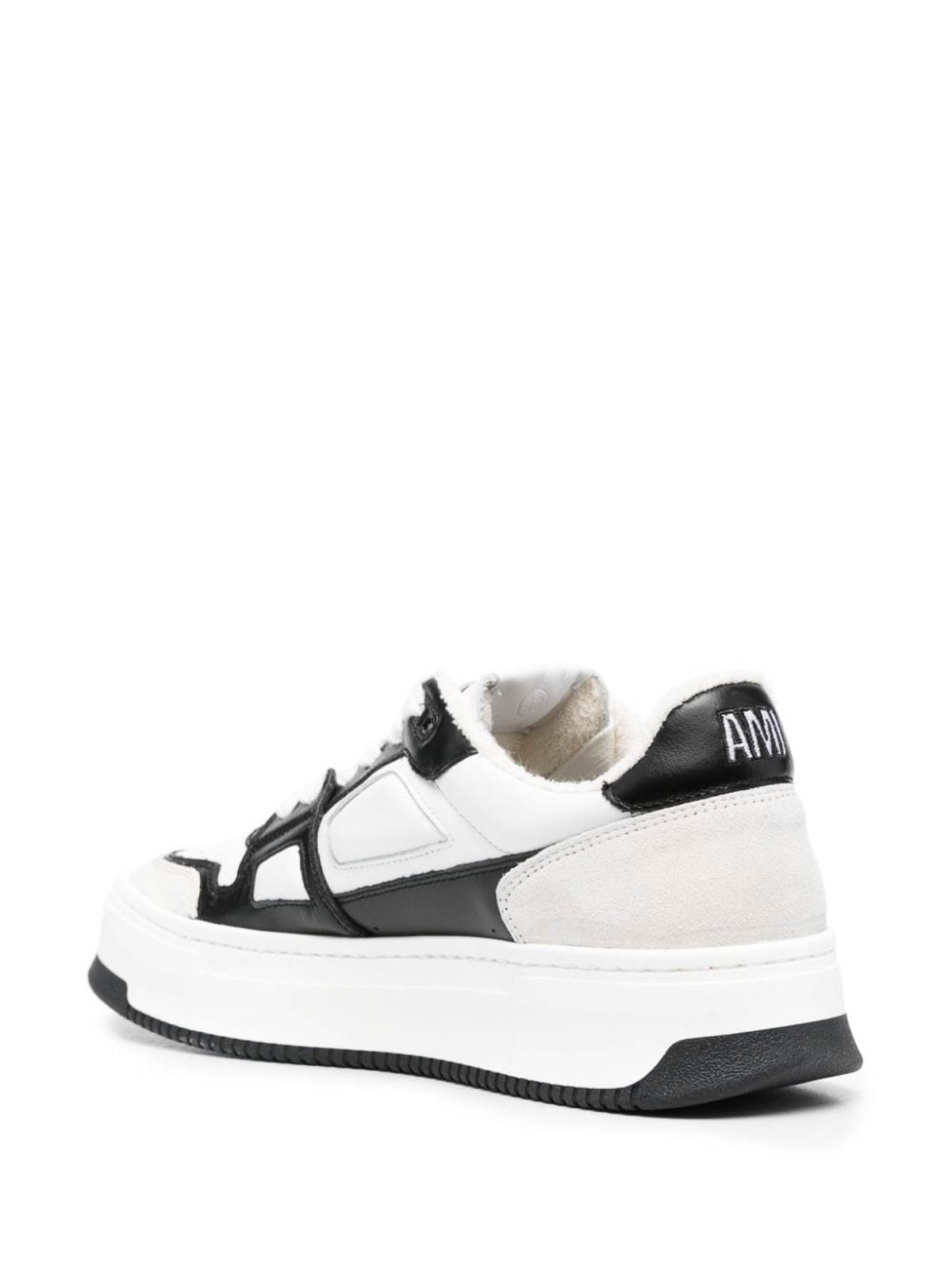 Shop Ami Alexandre Mattiussi New Arcade Sneakers In White