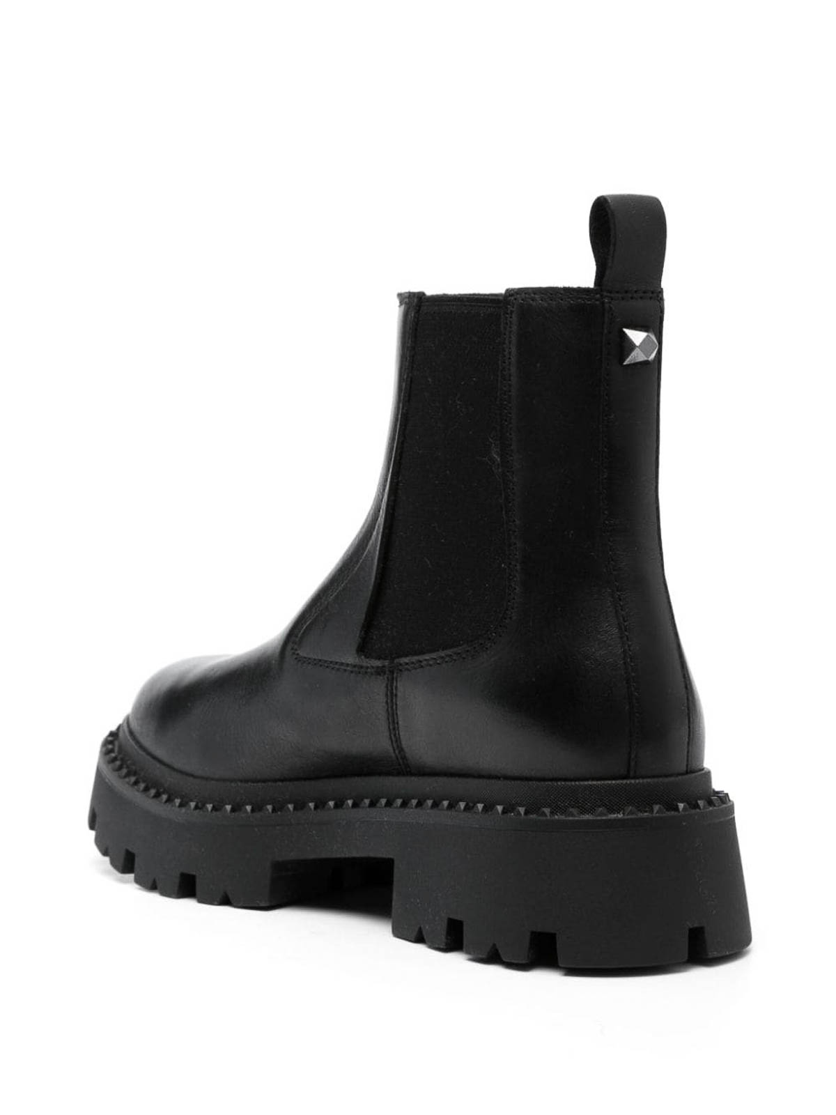 Shop Ash Genesisstud01 Beatles Boots In Black