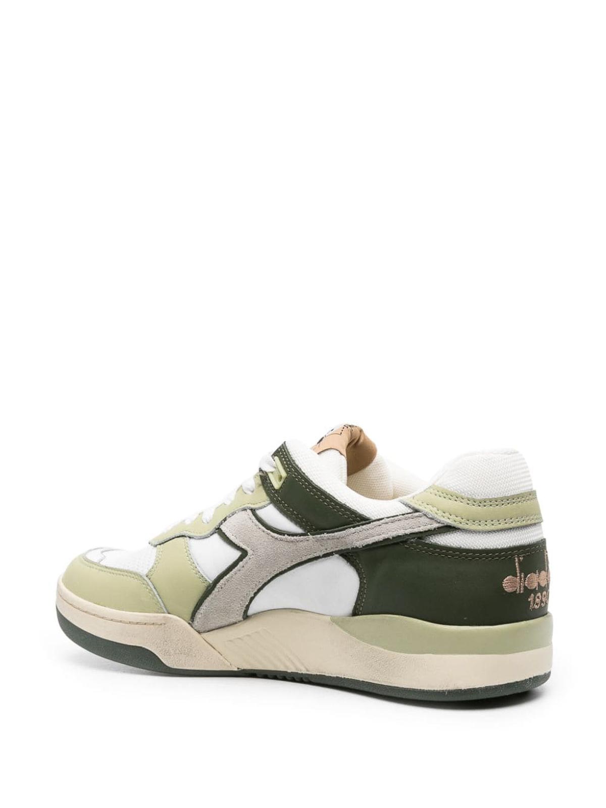 Shop Diadora B560 Used Sneakers In Green