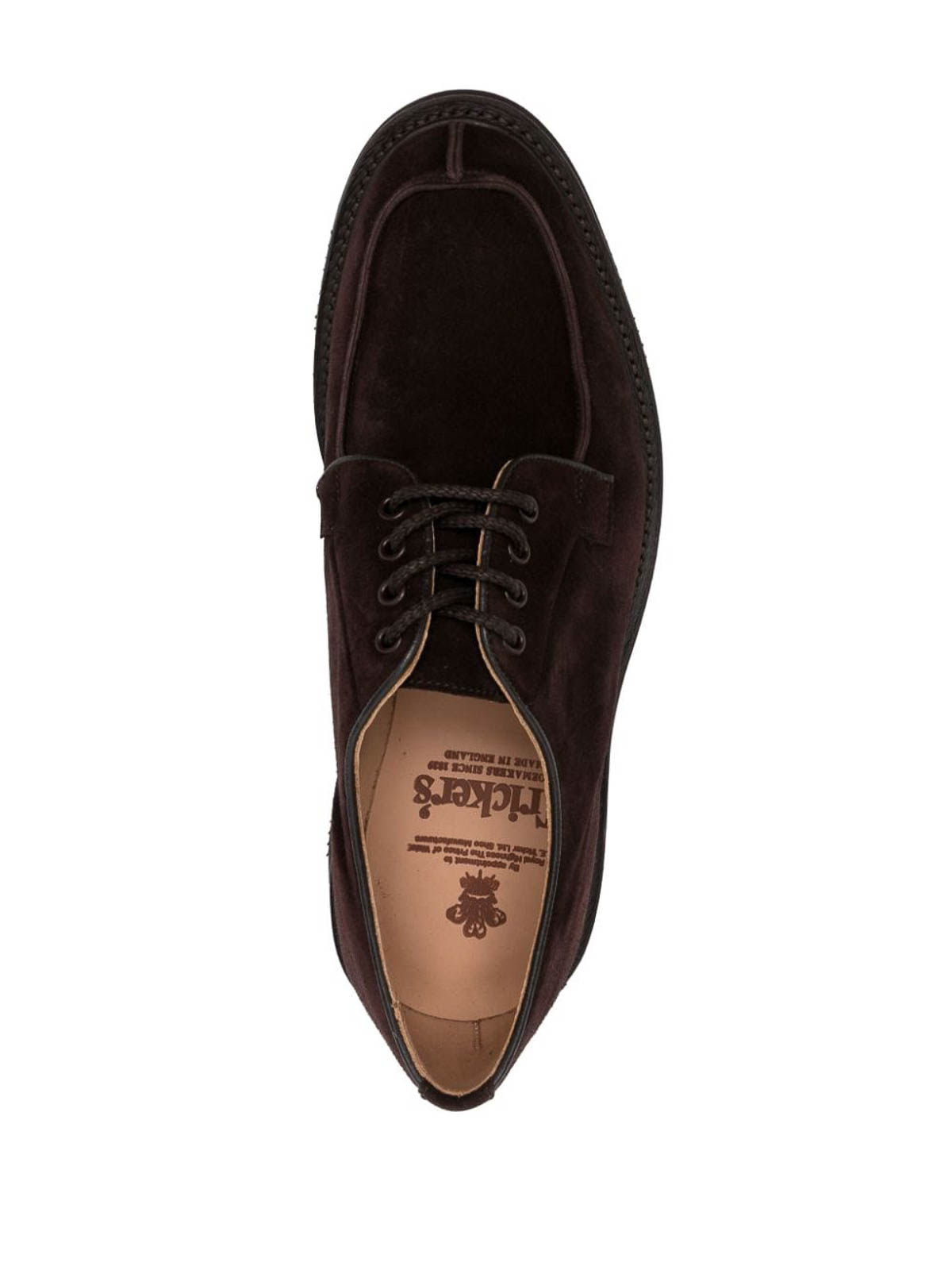 Shop Tricker's Suede Loafers In Brown