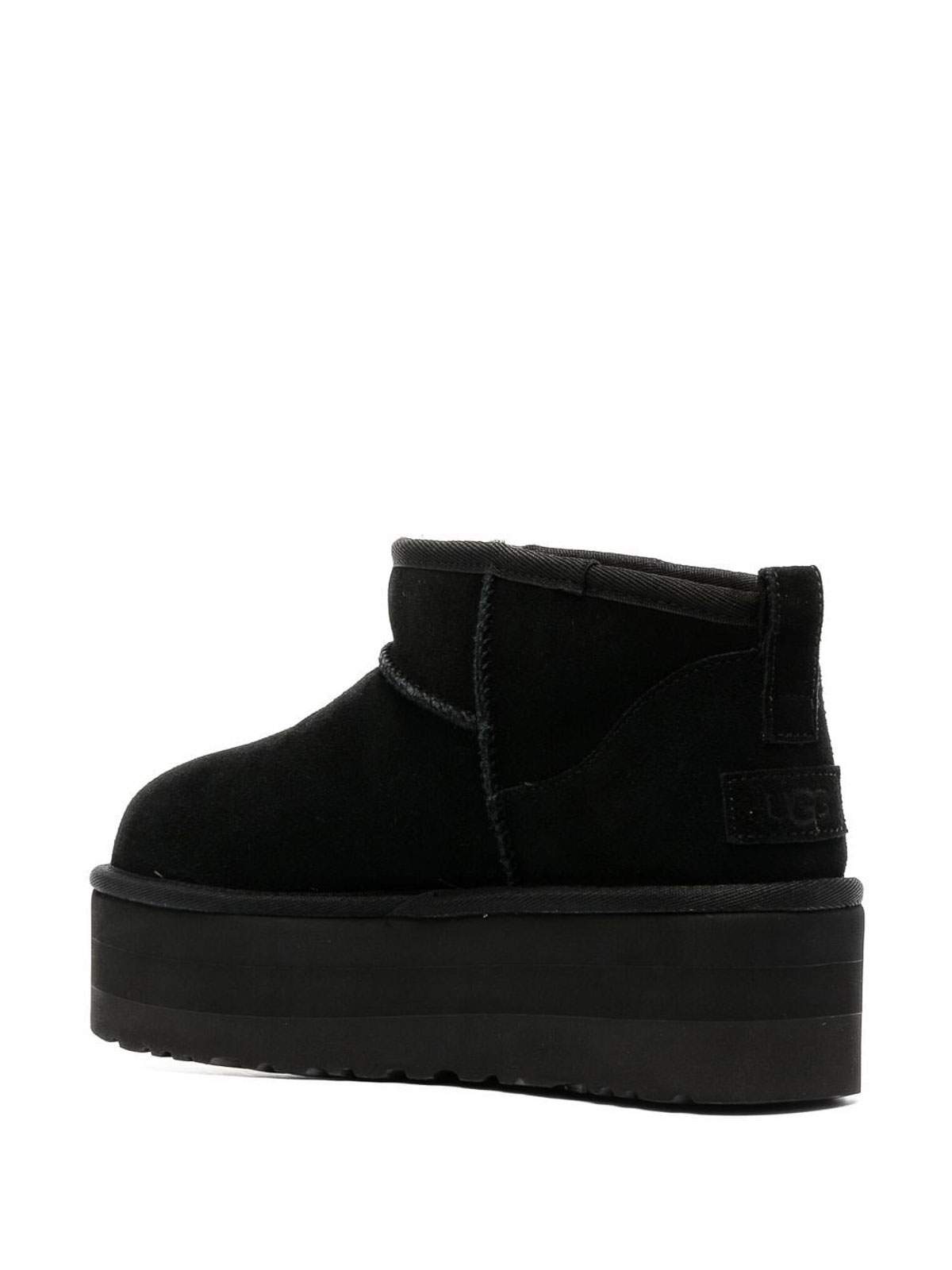 Shop Ugg Ultra Mini Platform Boots In Black