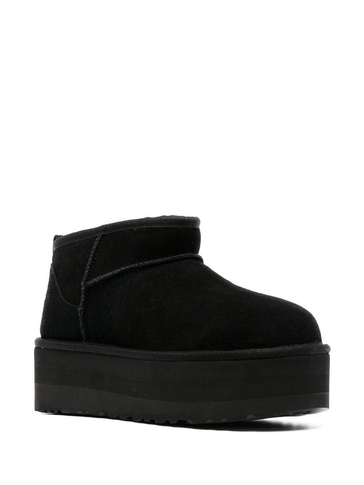 Shop Ugg Ultra Mini Platform Boots In Black