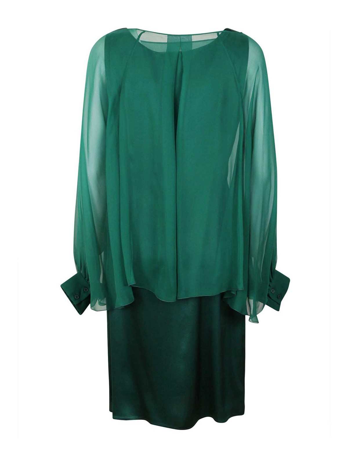 Shop Alberta Ferretti Suit In Verde