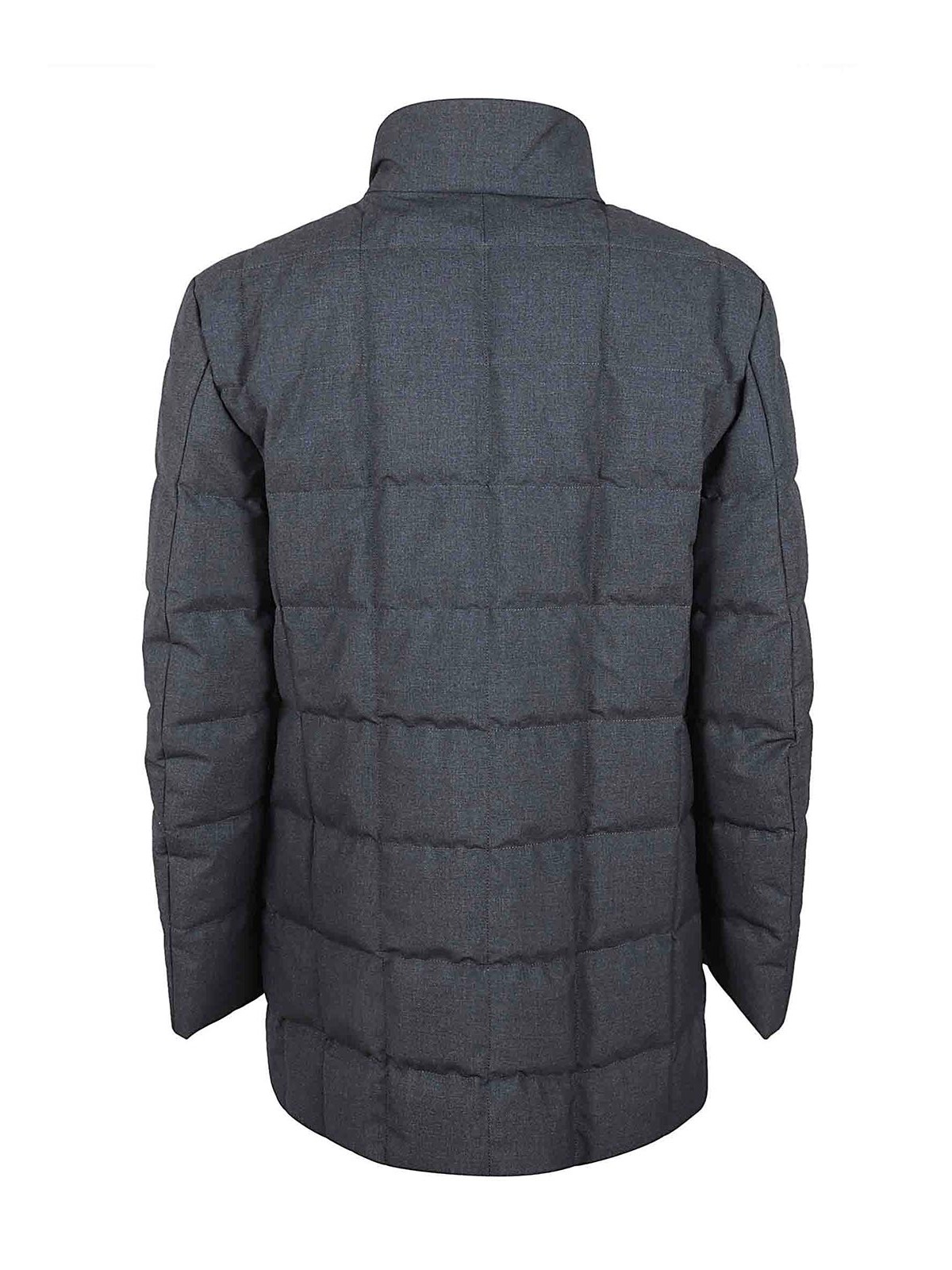 Shop Fay Down Coat In Grey