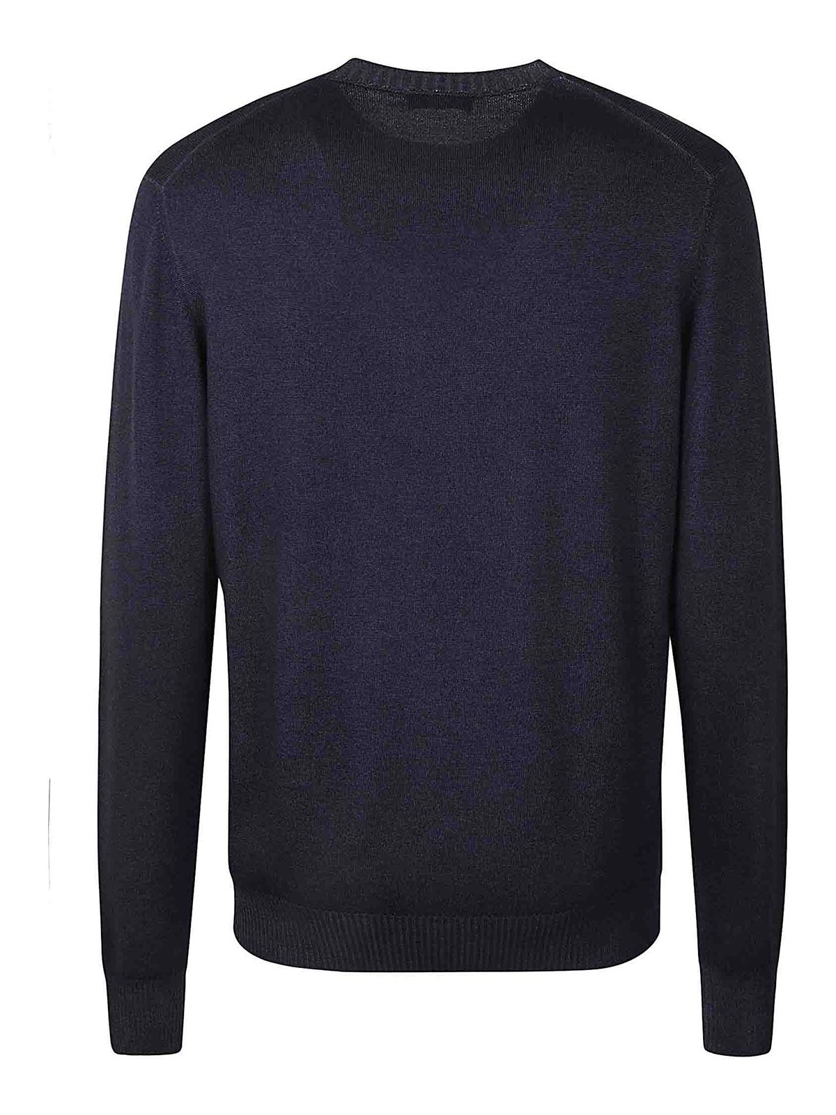 Shop Fay Crew Neck Sweater In Blue