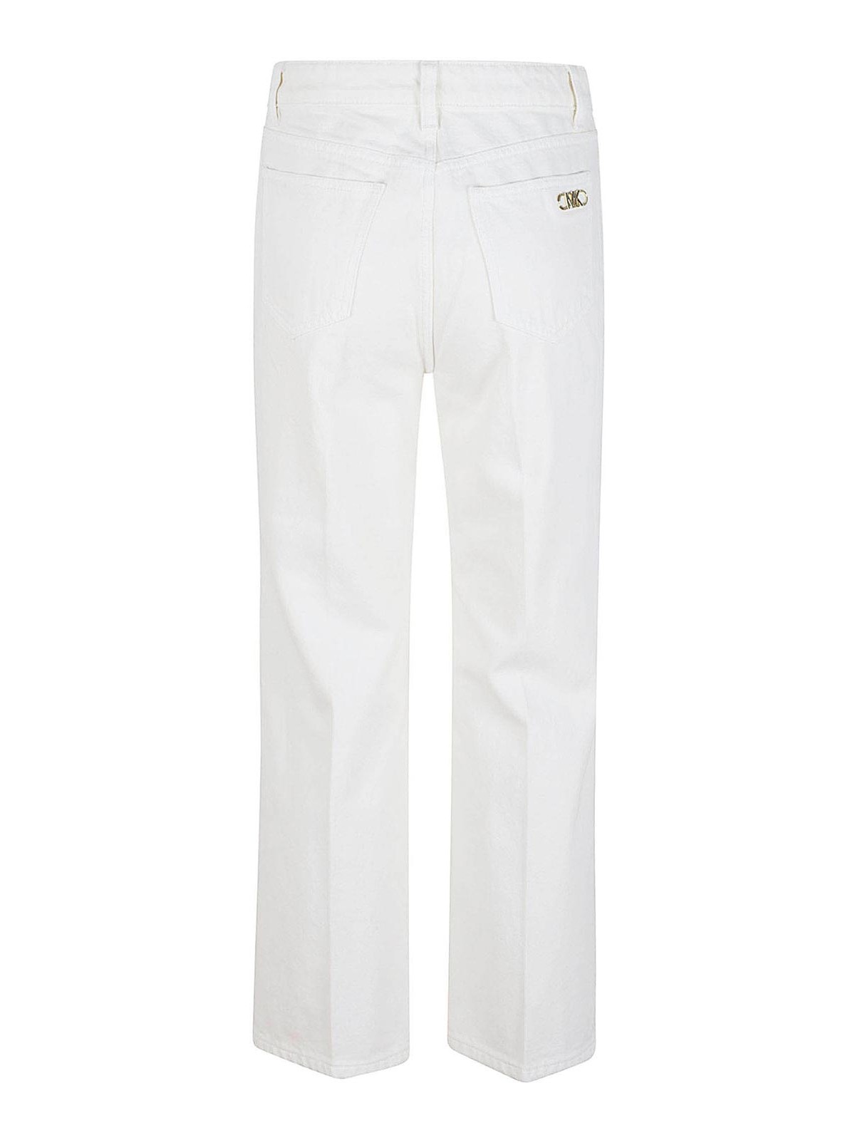 Shop Michael Kors Jeans Boot-cut - Blanco In White