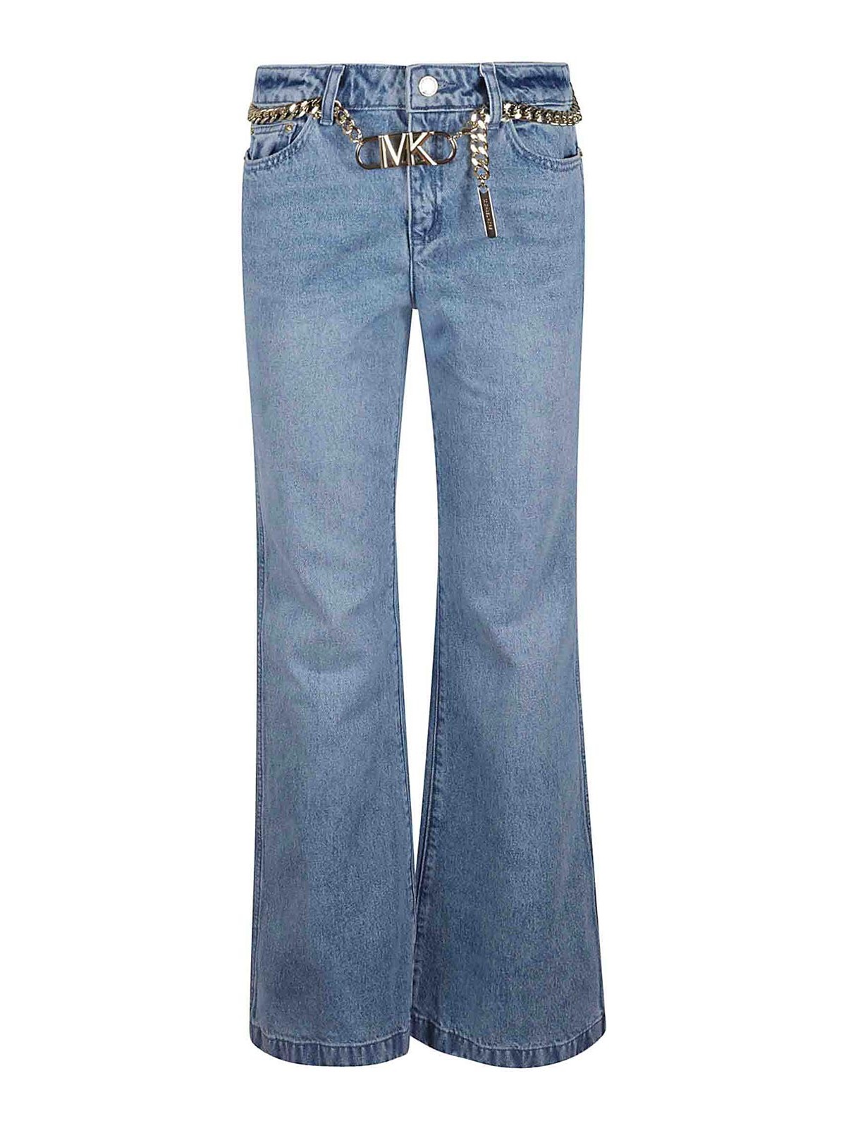 Michael Kors Cotton Jeans In Blue