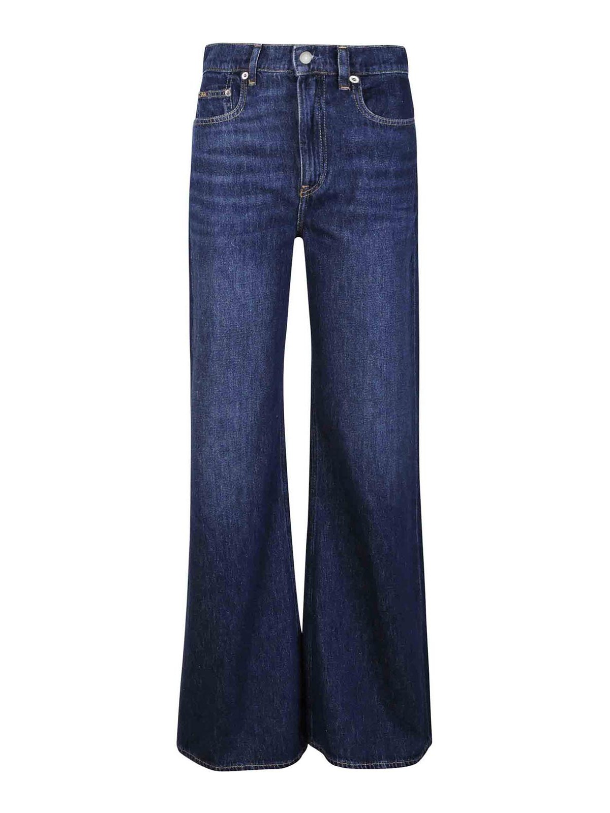 Polo Ralph Lauren Full Lenght Jeans In Dark Wash
