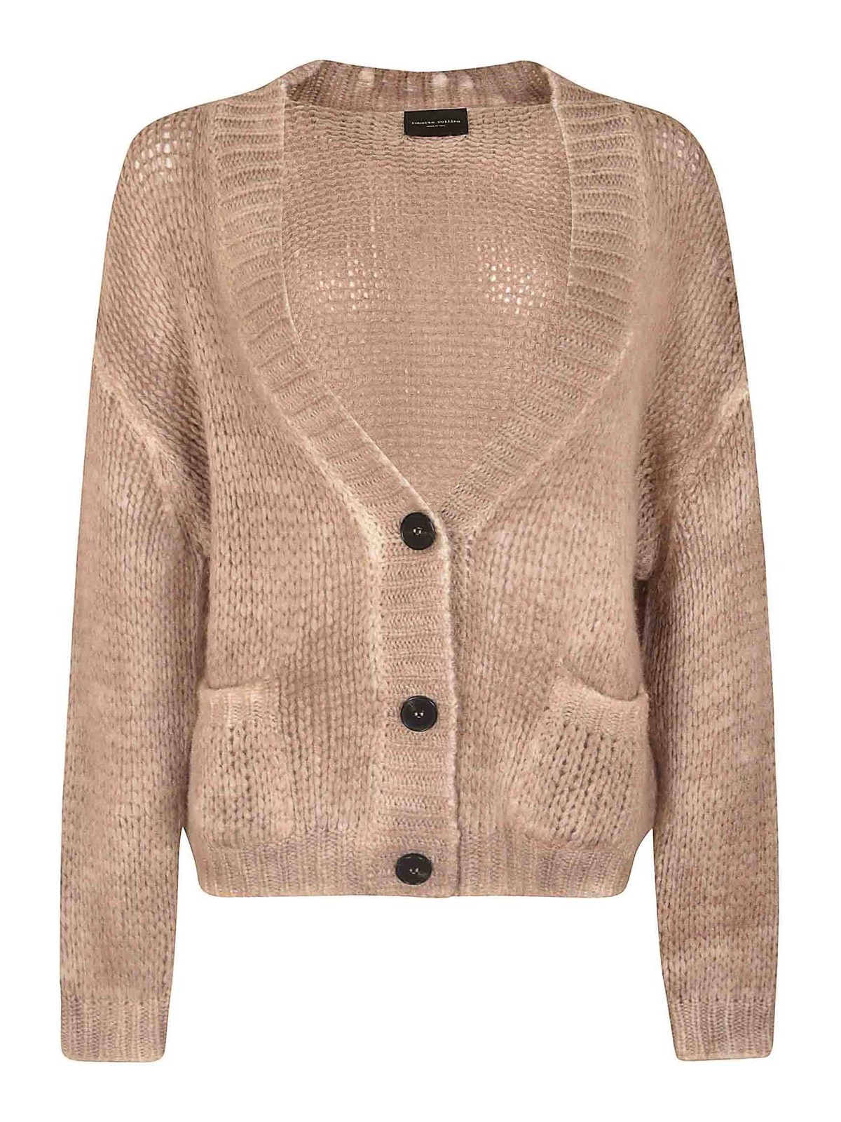 Roberto Collina Cardigan - Beige - Women|P490104904 | thebs.com