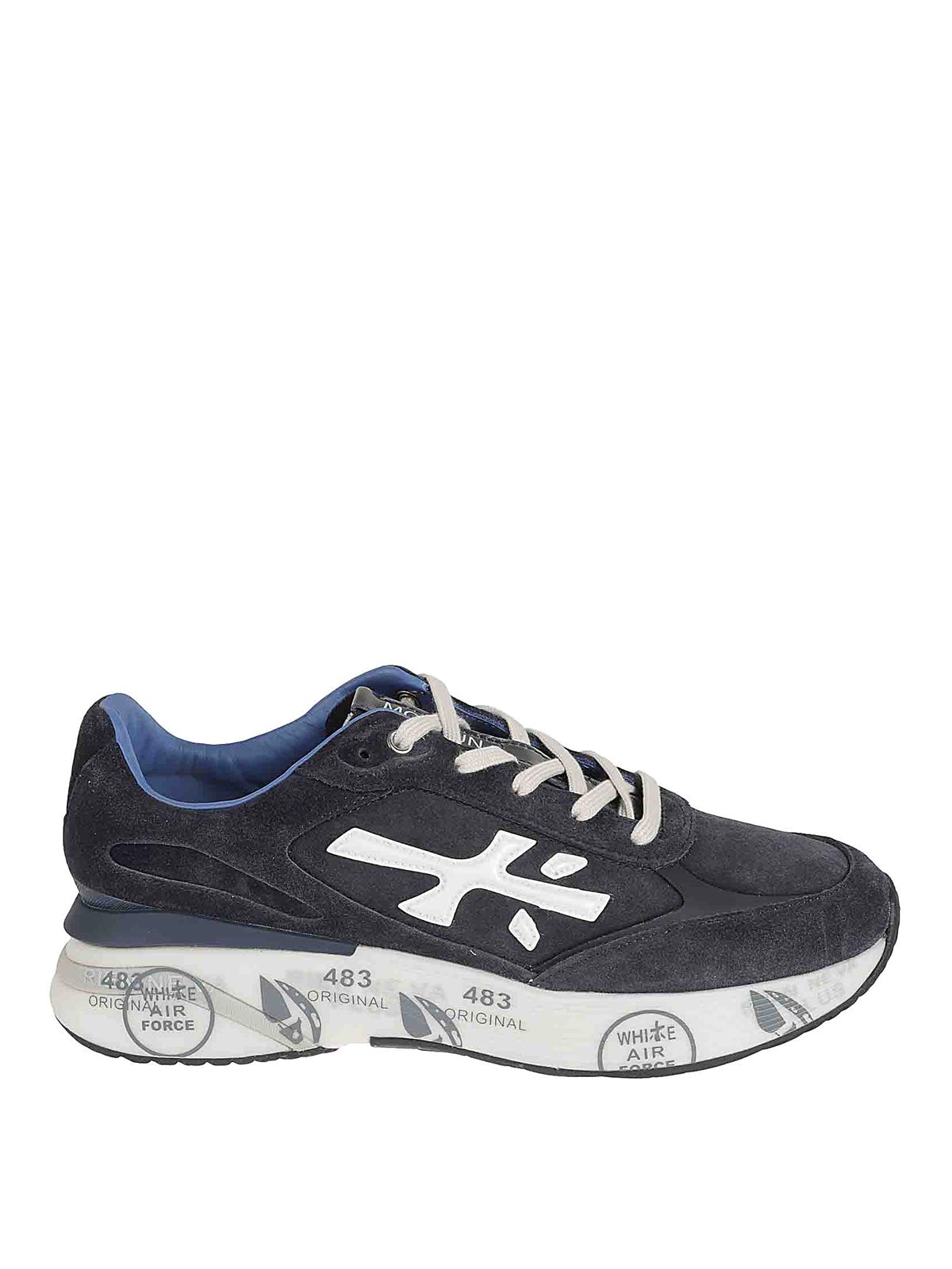 Shop Premiata Sneakers In Blue