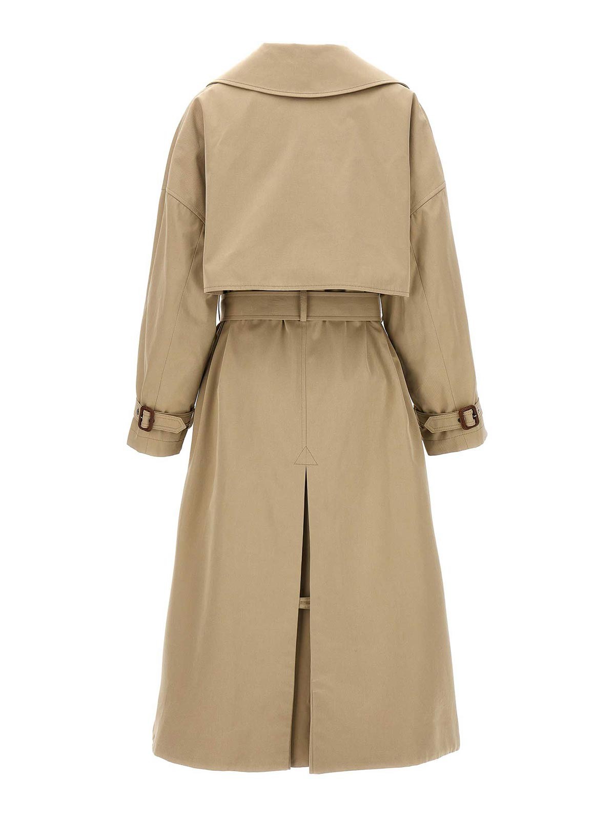 Short coats Alexander Mcqueen - Cocoon sleeve trench coat